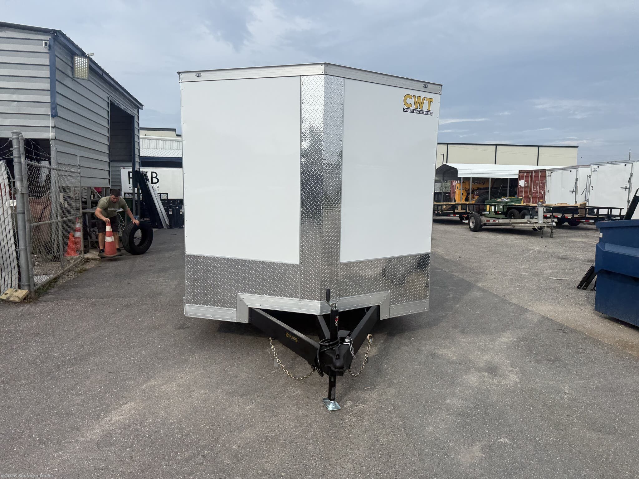 2027 8.5X24 Extra Tall Enclosed Cargo Trailer 9990 GVWR by Covered Wagon from Southern Trailer in Englewood, Florida