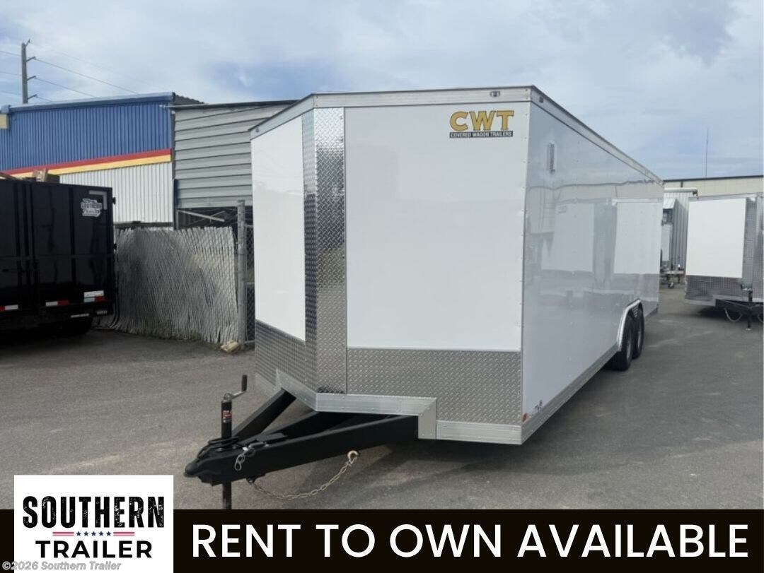 2027 Covered Wagon 8.5X24 Extra Tall Enclosed Cargo Trailer 9990 GVWR
