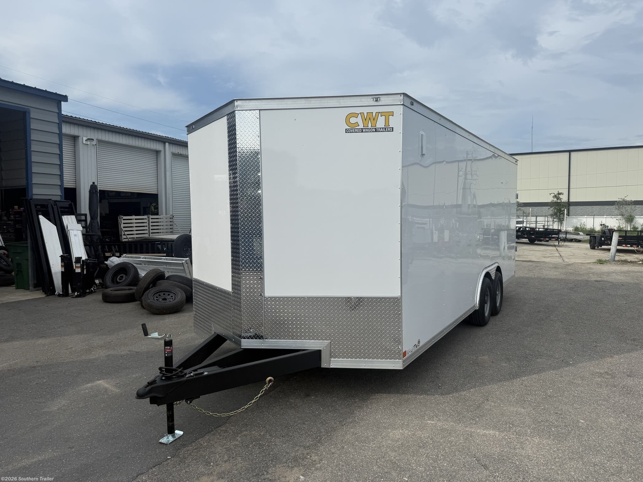 2026 Covered Wagon 8.5X20 Extra Tall Enclosed Cargo Trailer 9990 GVWR