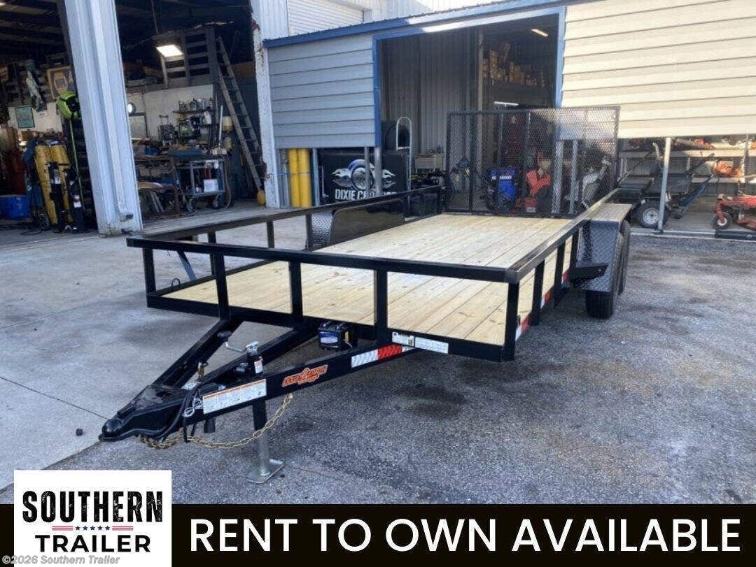 2026 Down 2 Earth 82X16 Tandem Axle Utility Trailer 7K GVWR