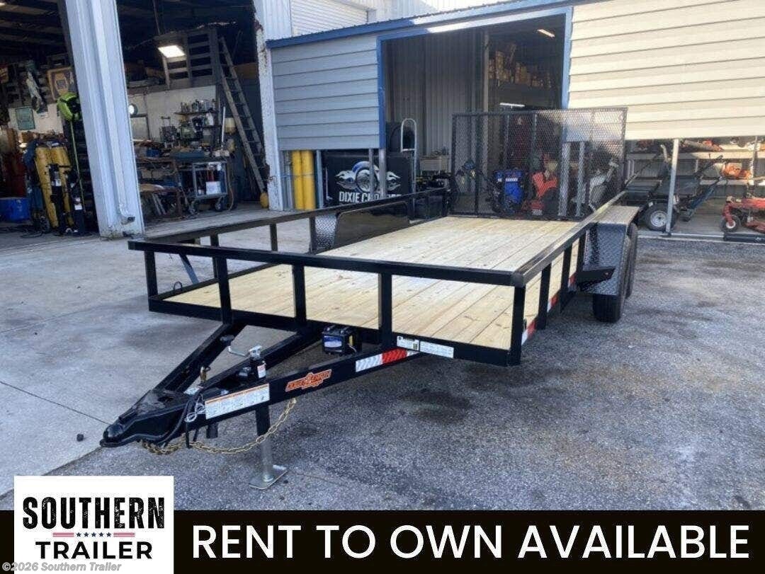 2026 Down 2 Earth 82X16 Tandem Axle Utility Trailer 7K GVWR