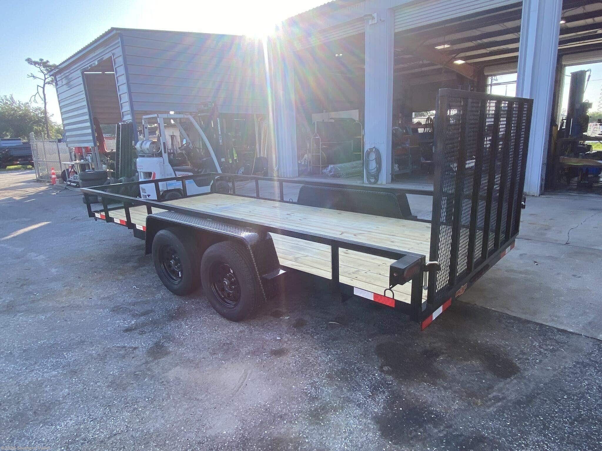 New 2026 Down 2 Earth 82X16 Tandem Axle Utility Trailer 7K GVWR available in Englewood, Florida
