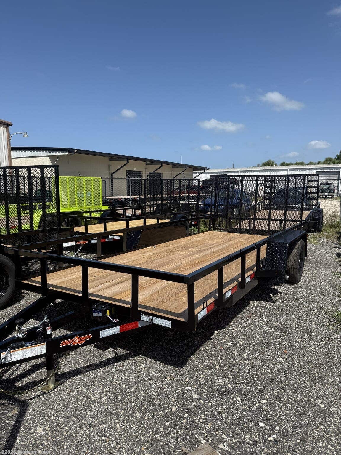 2026 Down 2 Earth 76X16 Utility Trailer 7K GVWR - New Utility Trailer for sale by Southern Trailer in Englewood, Florida
