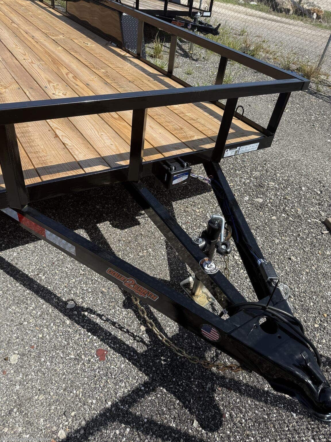 New 2026 Down 2 Earth 76X16 Utility Trailer 7K GVWR available in Englewood, Florida