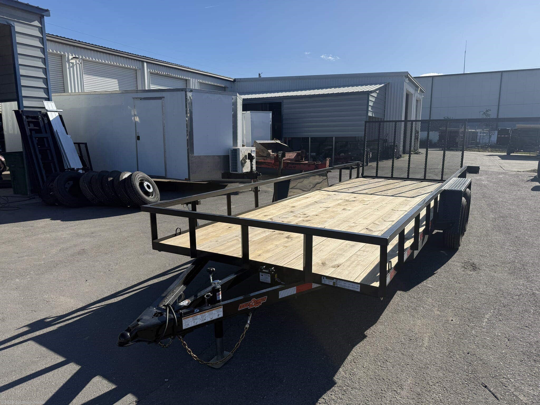 2026 82X20 HD Tandem Axle Utility Trailer 9.9K GVWR by Down 2 Earth from Southern Trailer in Englewood, Florida