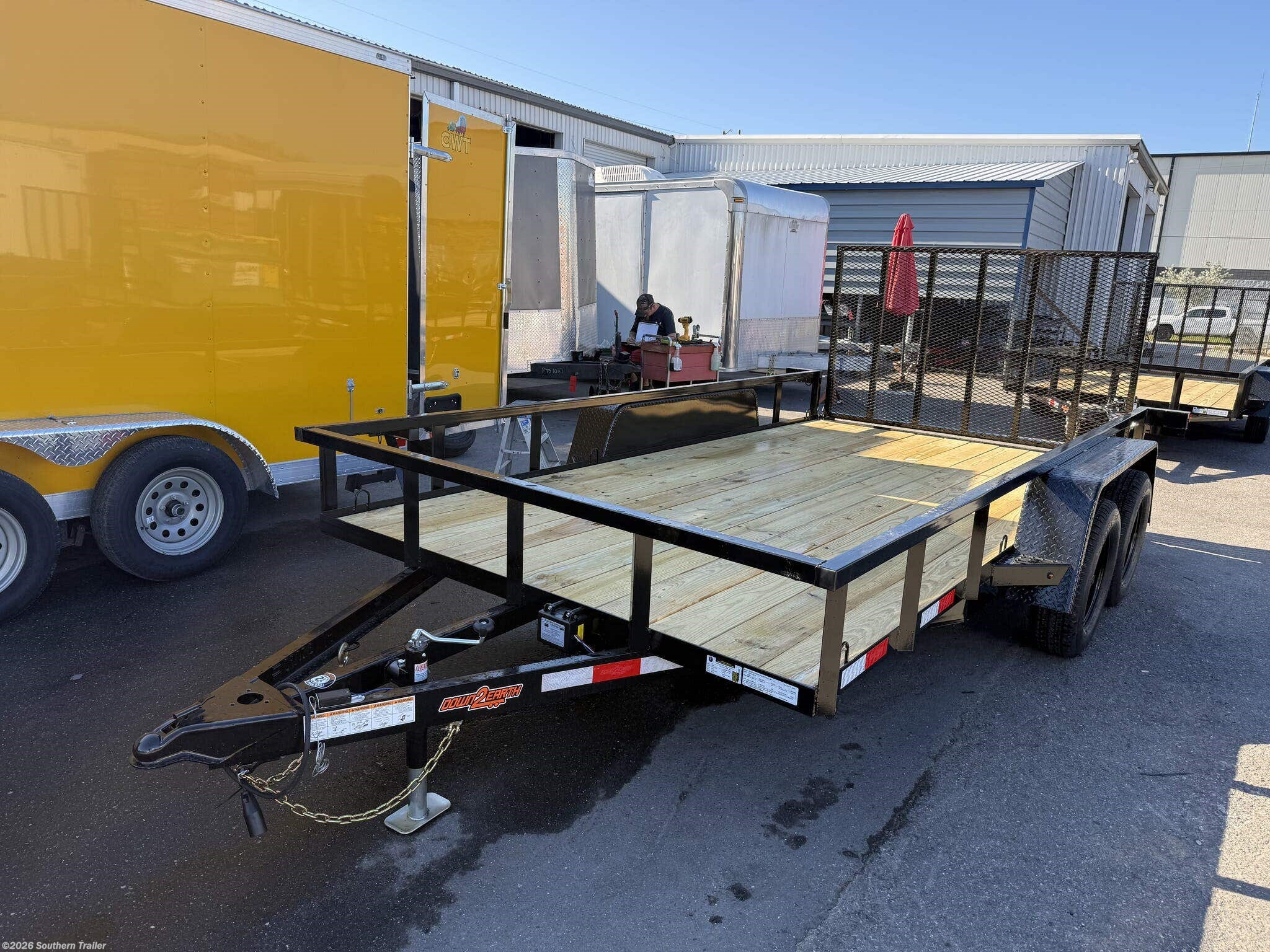 2026 Down 2 Earth 82X14 Utility Trailer 7K GVWR - New Utility Trailer for sale by Southern Trailer in Englewood, Florida