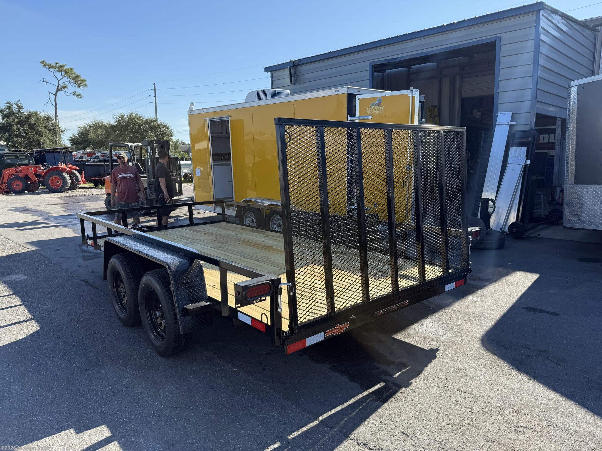 2026 82X14 Utility Trailer 7K GVWR by Down 2 Earth from Southern Trailer in Englewood, Florida