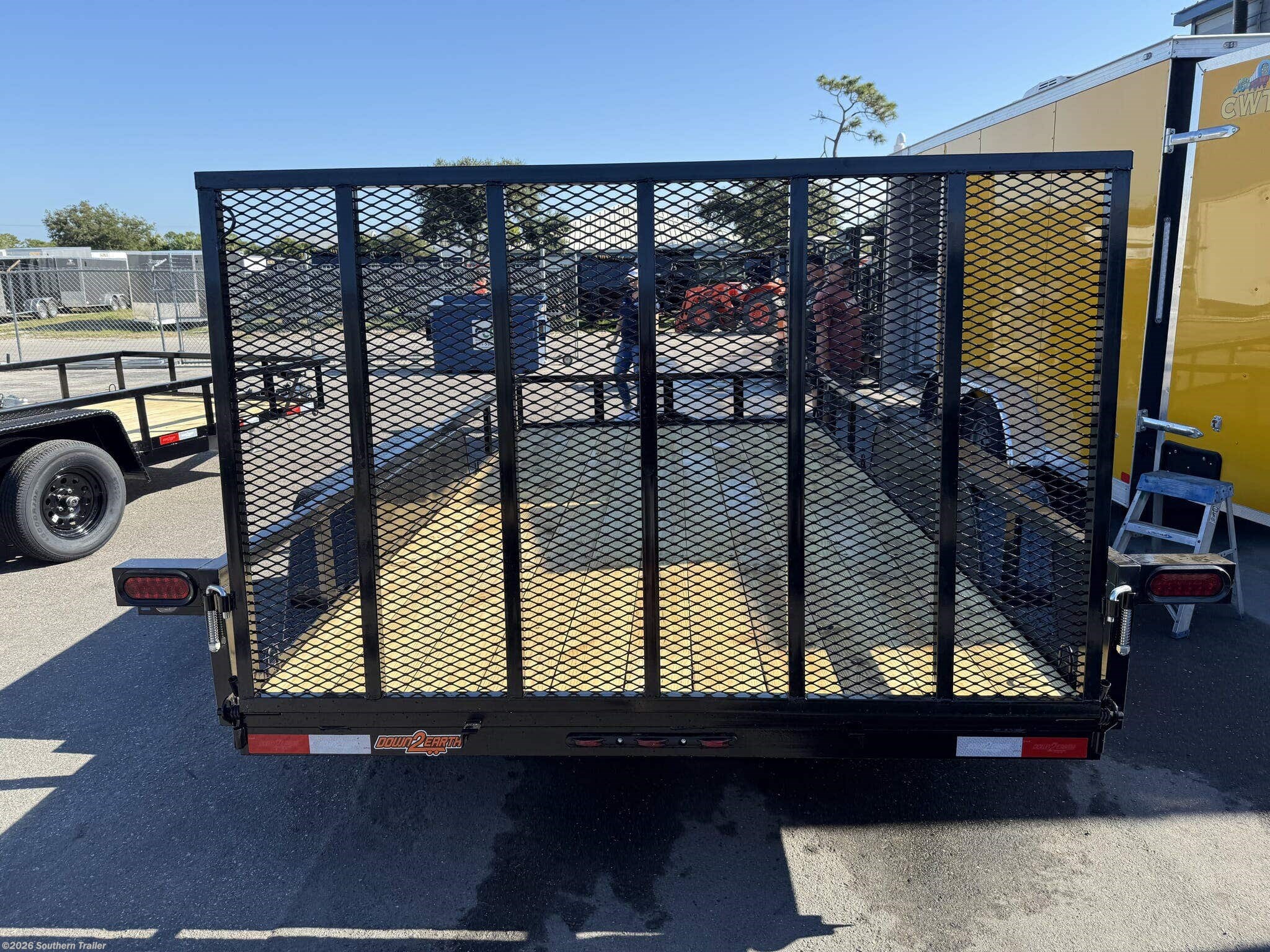 New 2026 Down 2 Earth 82X14 Utility Trailer 7K GVWR available in Englewood, Florida