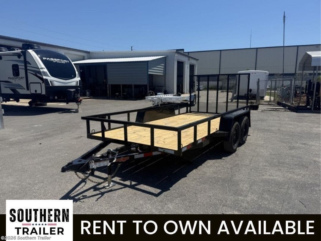 2026 Down 2 Earth 76X14 Tandem Axle Utility Trailer 7K GVWR