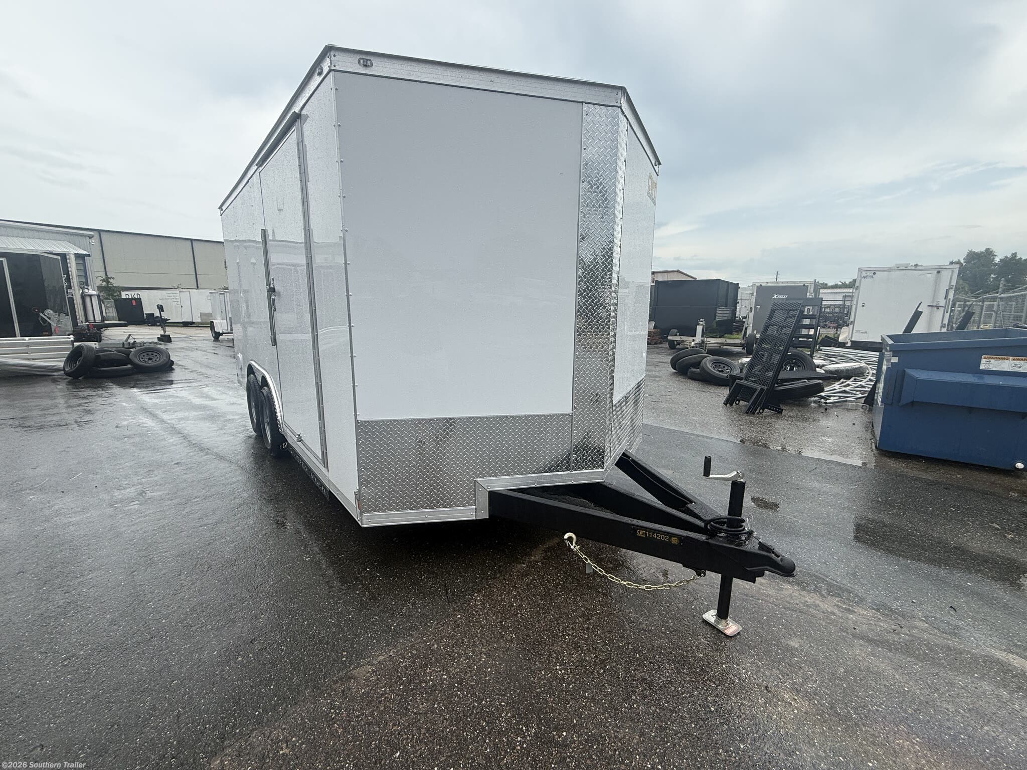 2026 Covered Wagon 8.5X16 Extra Tall Enclosed Cargo Trailer 9.9K GVWR - New Cargo Trailer for sale by Southern Trailer in Englewood, Florida