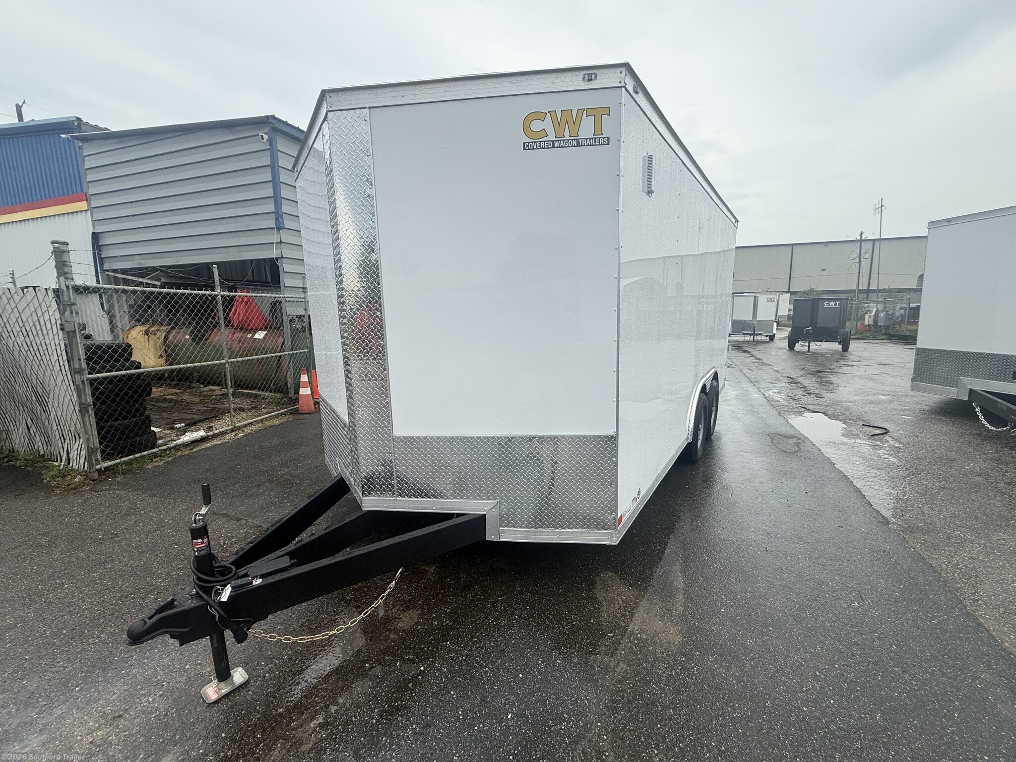 New 2026 Covered Wagon 8.5X16 Extra Tall Enclosed Cargo Trailer 9.9K GVWR available in Englewood, Florida
