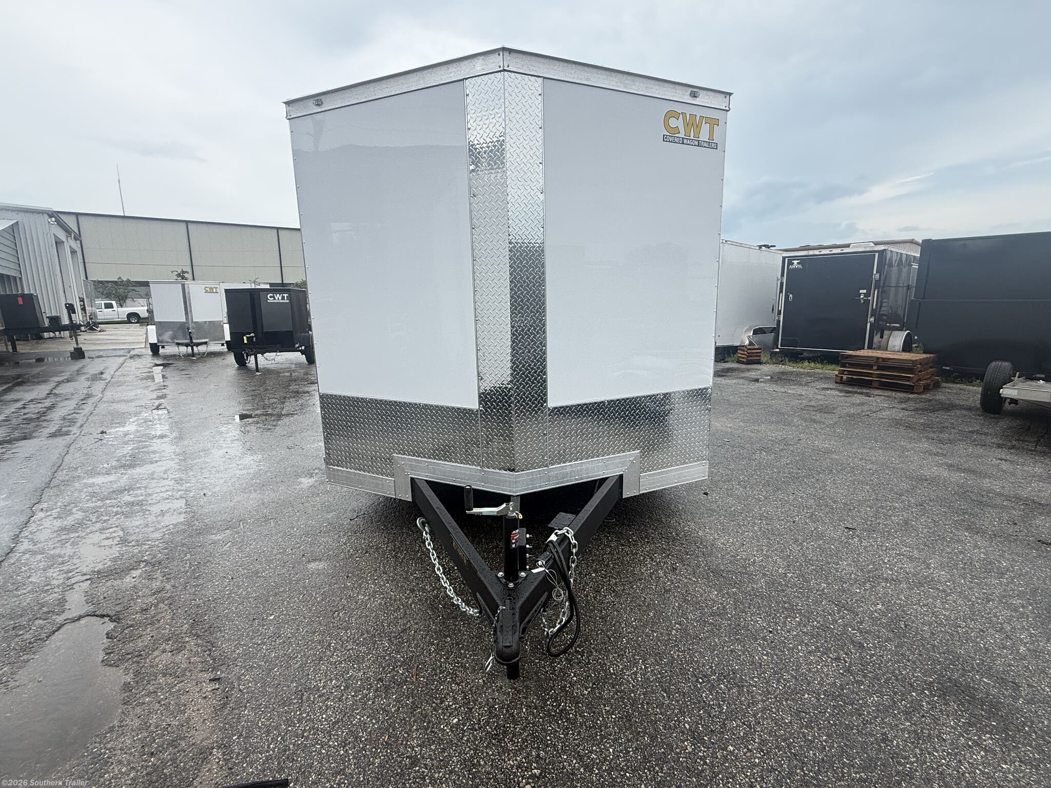 2027 8.5X24 Extra Tall Enclosed Cargo Trailer 14K GVWR by Covered Wagon from Southern Trailer in Englewood, Florida