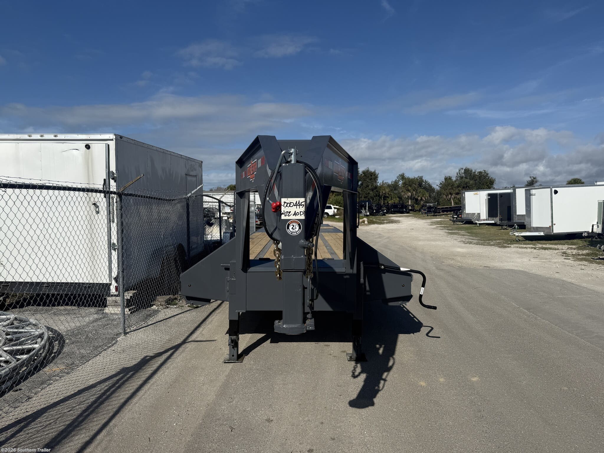 2026 102X40 Gooseneck Flatbed Trailer 23.5K GVWR by Down 2 Earth from Southern Trailer in Englewood, Florida