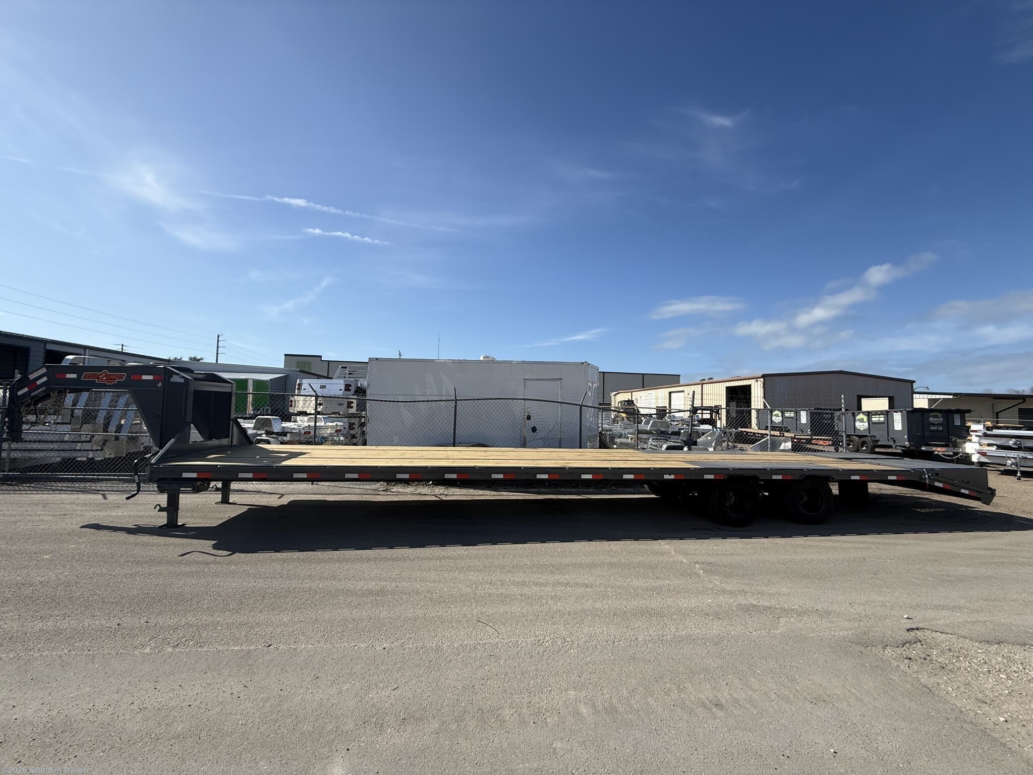 New 2026 Down 2 Earth 102X40 Gooseneck Flatbed Trailer 23.5K GVWR available in Englewood, Florida