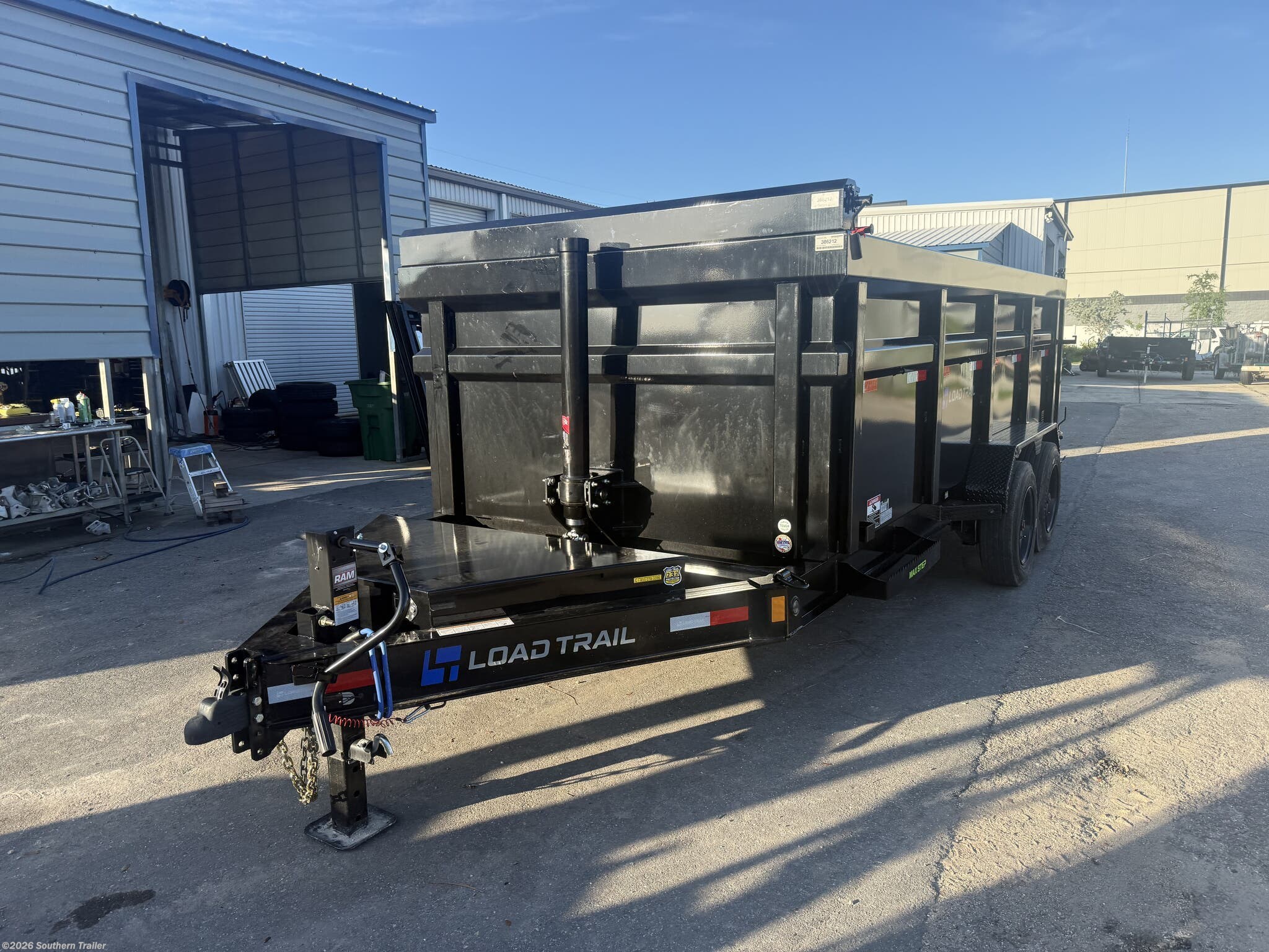 2026 Load Trail DL 83X16X4 Low Pro Telescopic Dump 16K GVWR