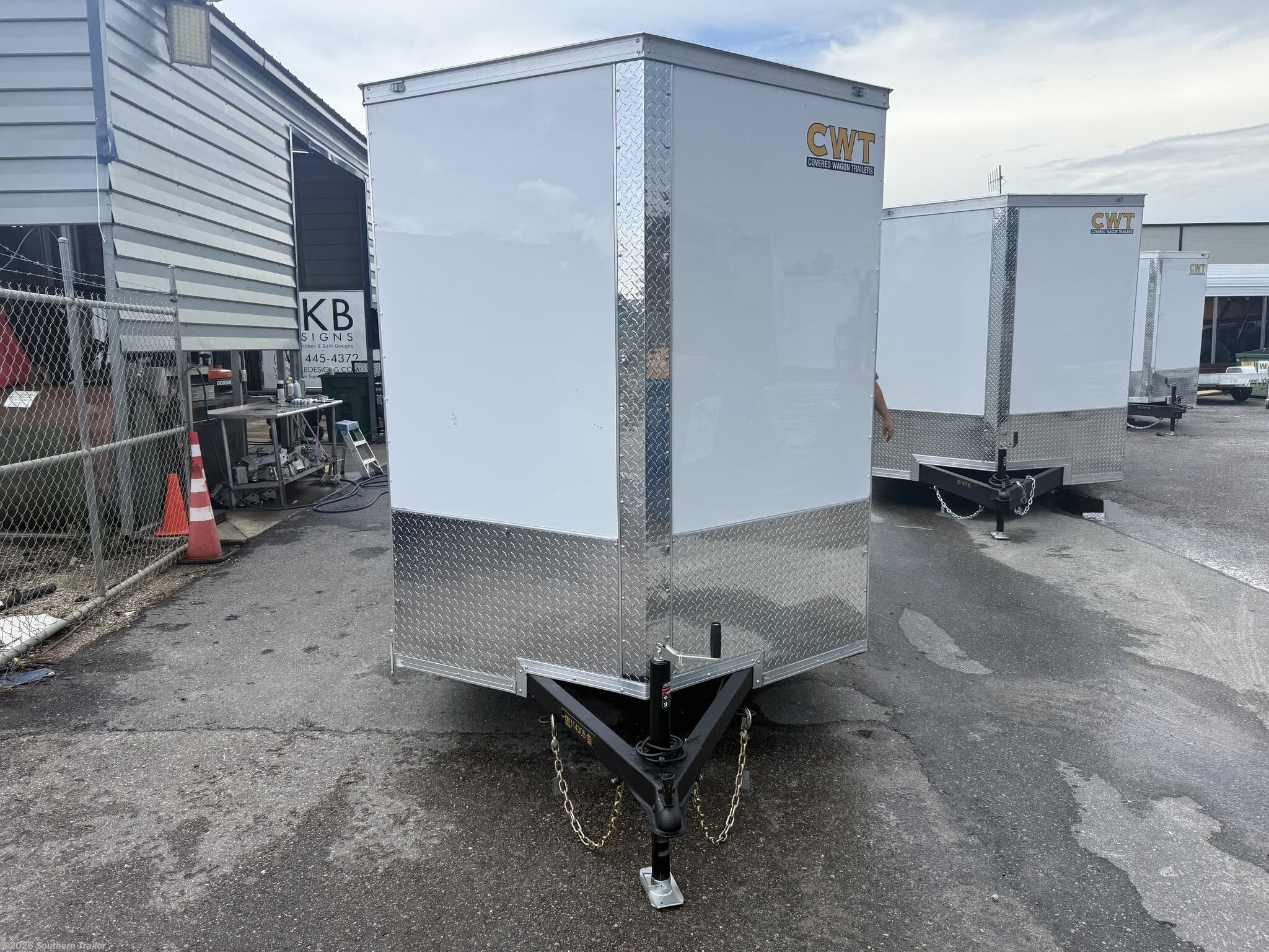 2027 Covered Wagon 6X10 Single Axle Enclosed Cargo Trailer 2990 GVWR - New Cargo Trailer for sale by Southern Trailer in Englewood, Florida