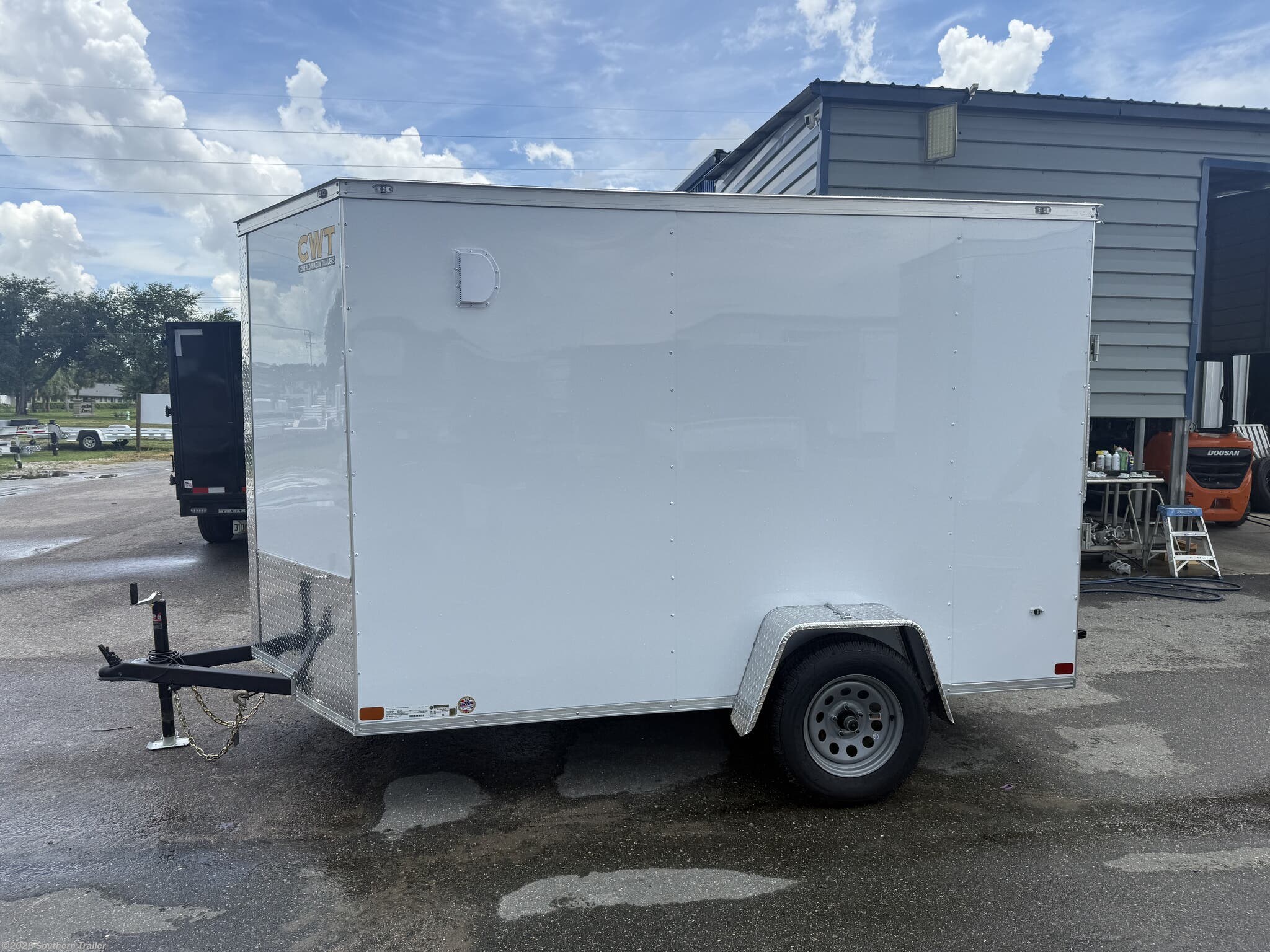 2027 6X10 Single Axle Enclosed Cargo Trailer 2990 GVWR by Covered Wagon from Southern Trailer in Englewood, Florida