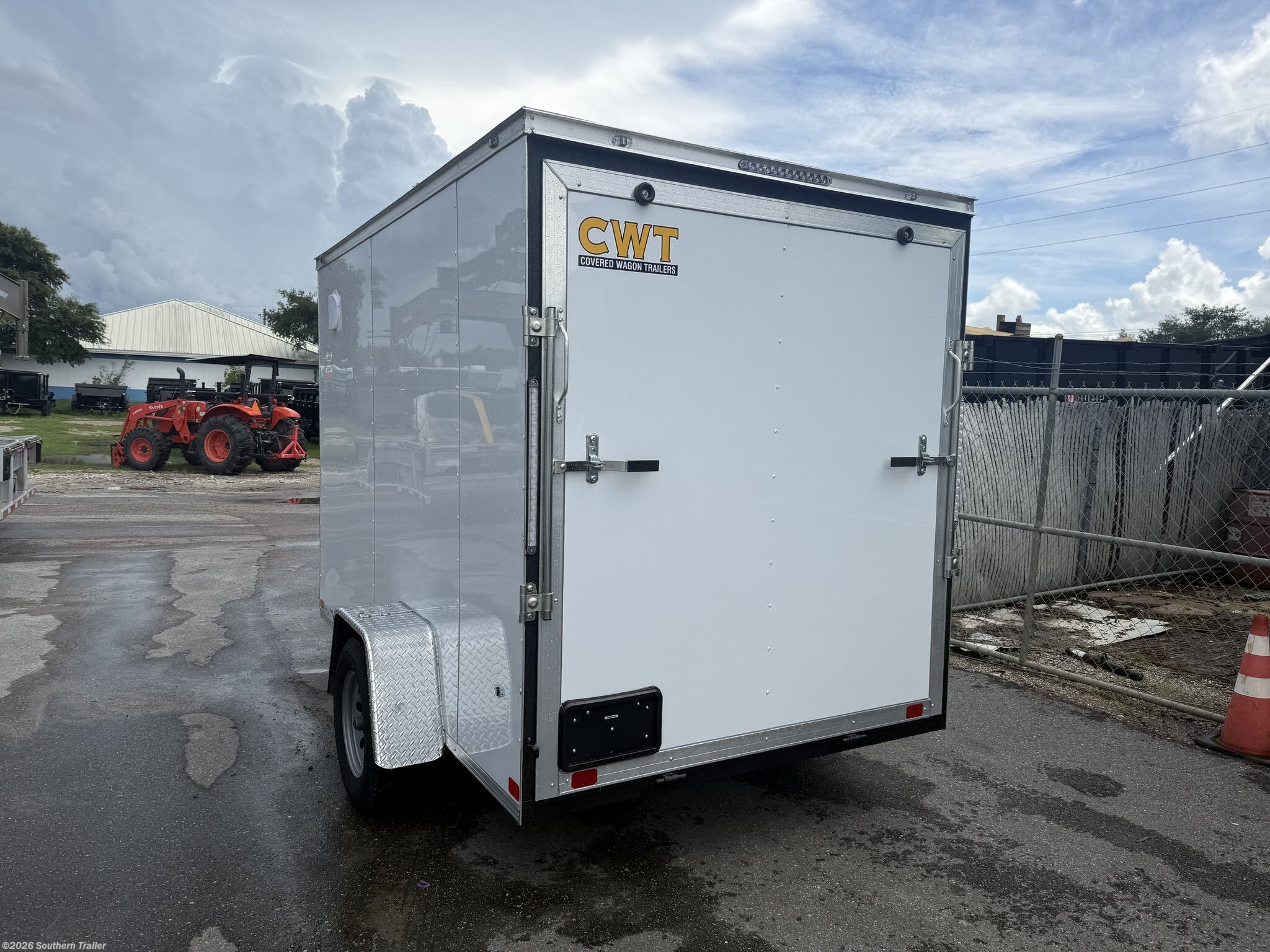 New 2027 Covered Wagon 6X10 Single Axle Enclosed Cargo Trailer 2990 GVWR available in Englewood, Florida