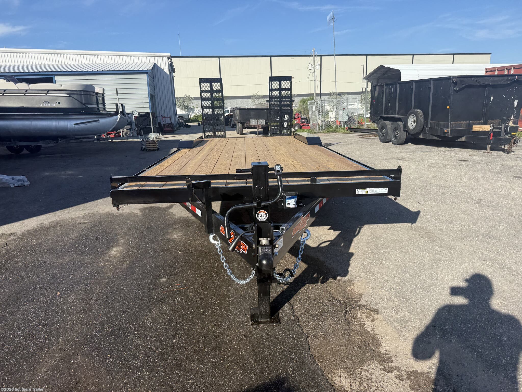 2027 Down 2 Earth 102X24 Drive Over Fender Equipment Trailer 14K GVW - New Equipment Trailer for sale by Southern Trailer in Englewood, Florida