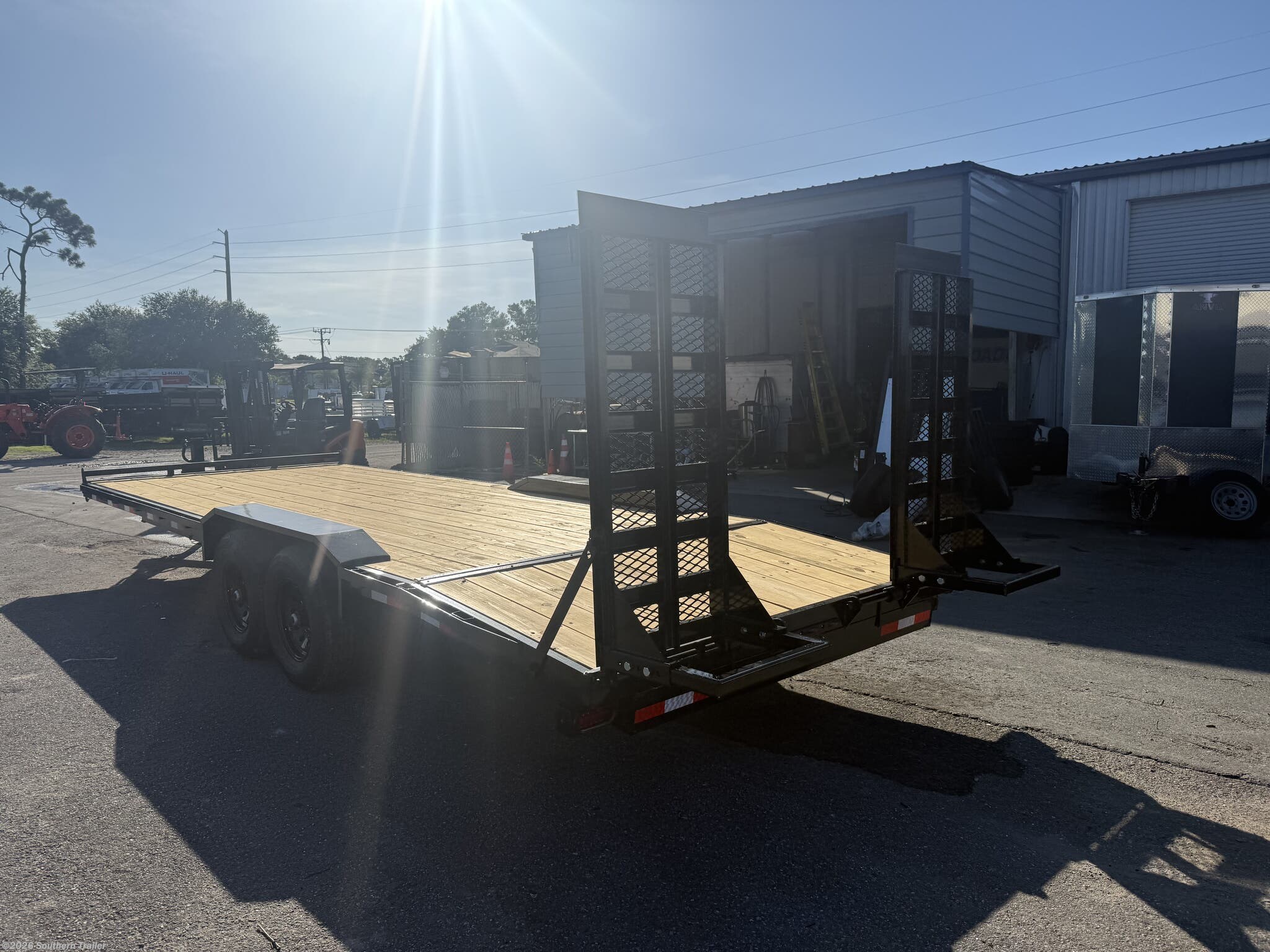 New 2027 Down 2 Earth 102X24 Drive Over Fender Equipment Trailer 14K GVW available in Englewood, Florida