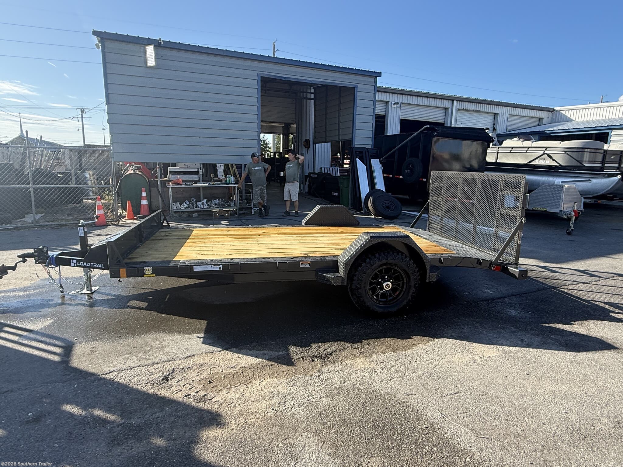 2026 83X14 Single 5.2K Axle SXS Trailer 2990 GVWR by Load Trail from Southern Trailer in Englewood, Florida