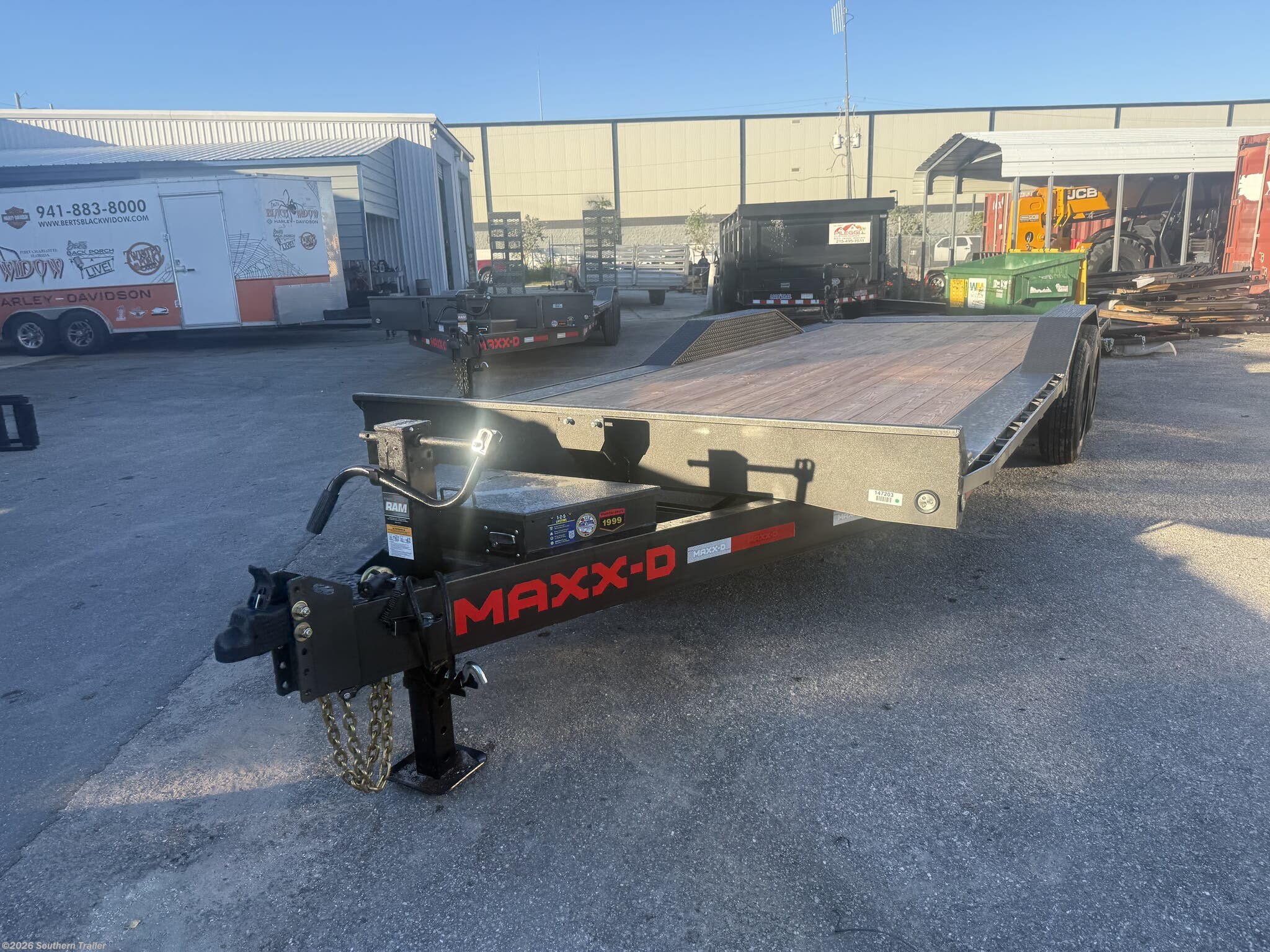 2027 MAXX-D 102X22 Power Tilt Equipment Trailer 16K GVWR