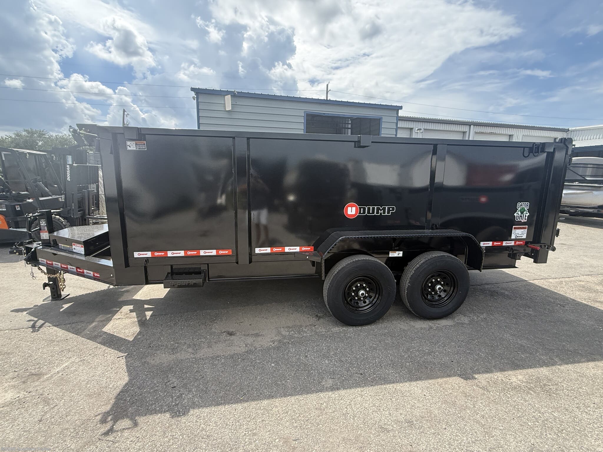 New 2027 U-Dump 83X16X48" Low Pro Telescopic Dump 14K GVWR available in Englewood, Florida