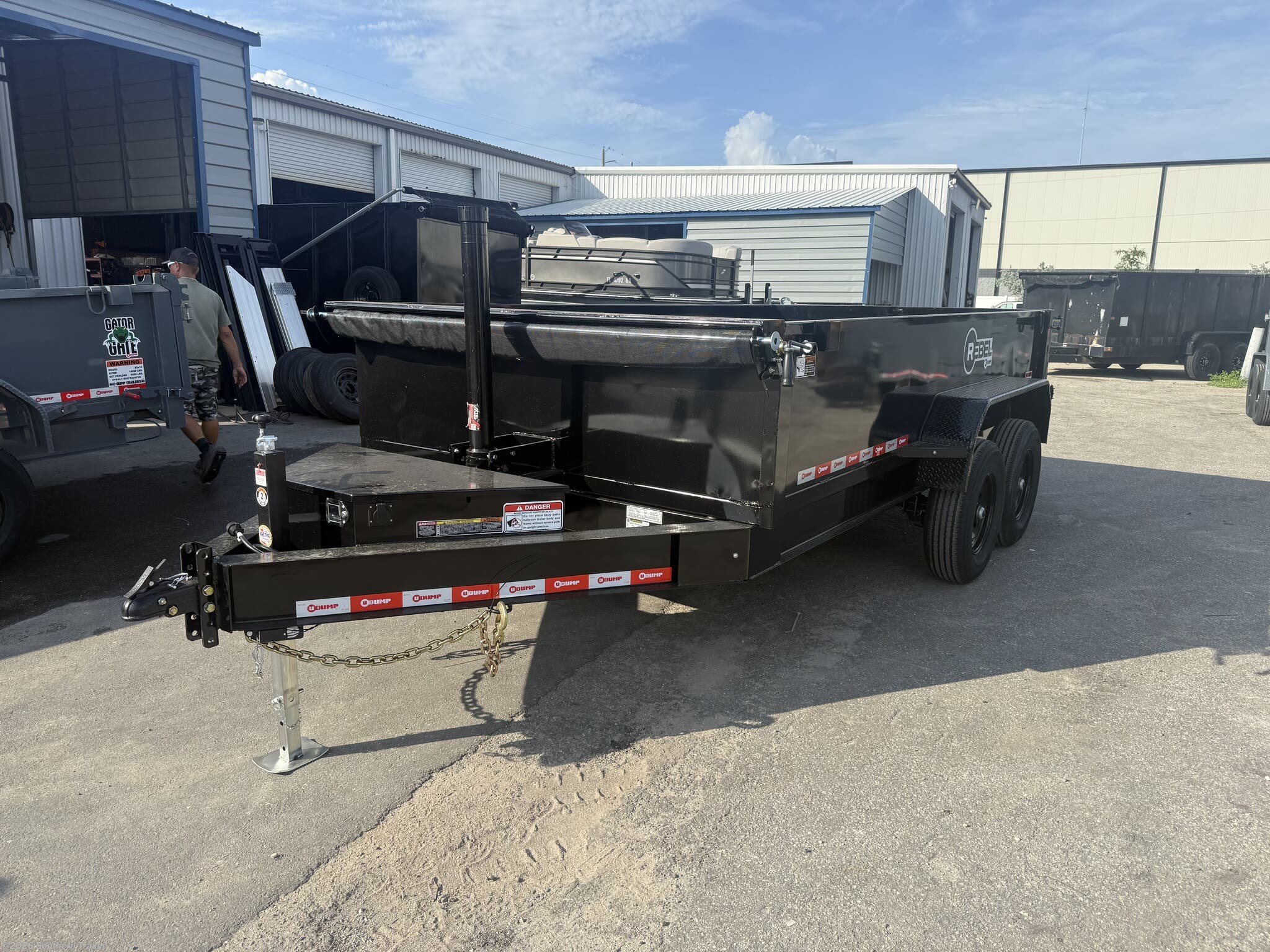 2027 U-Dump Pro Series 83X14X25 Telescopic Dump Trailer 14K GVWR - New Dump Trailer for sale by Southern Trailer in Englewood, Florida
