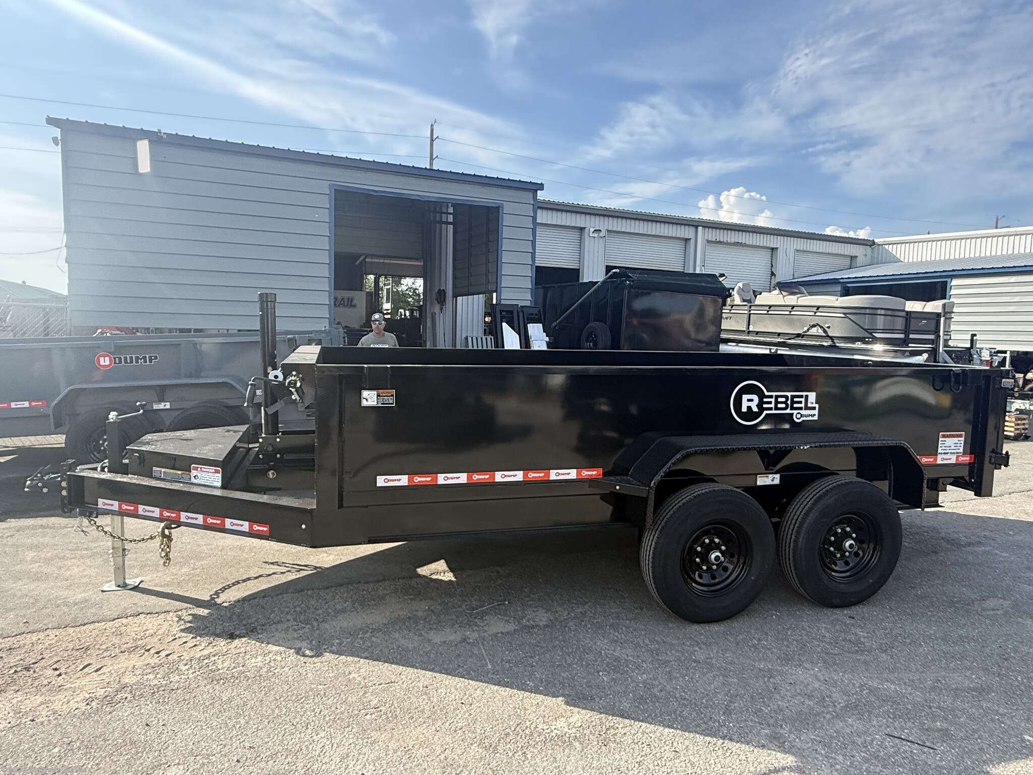2027 Pro Series 83X14X25 Telescopic Dump Trailer 14K GVWR by U-Dump from Southern Trailer in Englewood, Florida