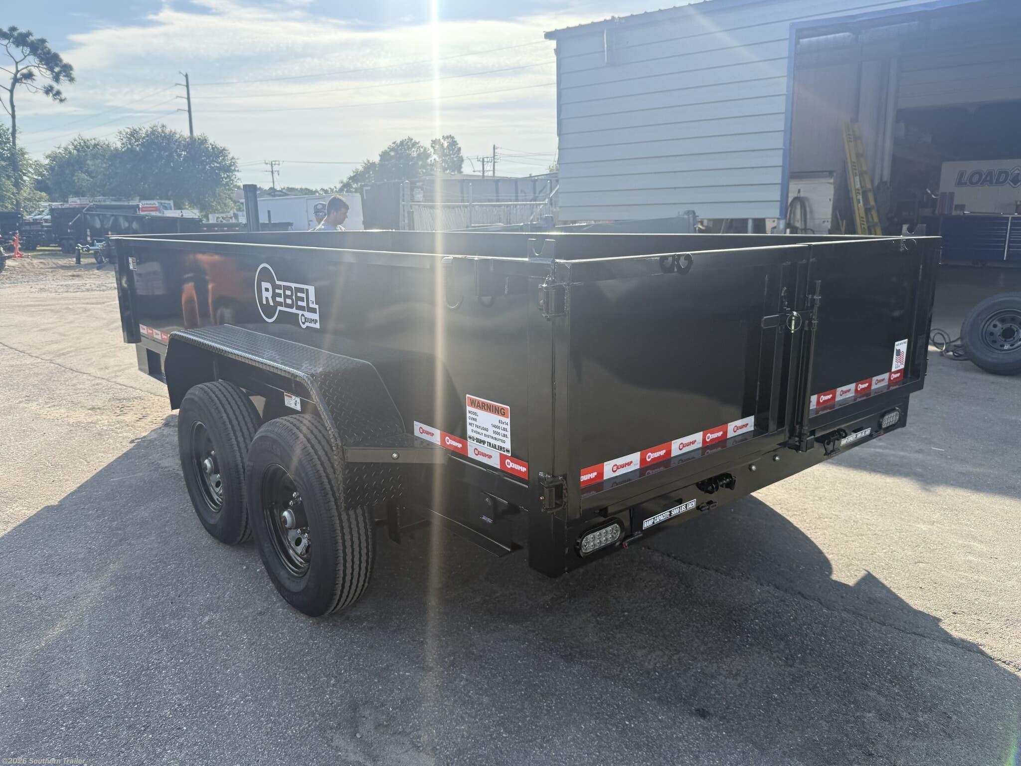 New 2027 U-Dump Pro Series 83X14X25 Telescopic Dump Trailer 14K GVWR available in Englewood, Florida