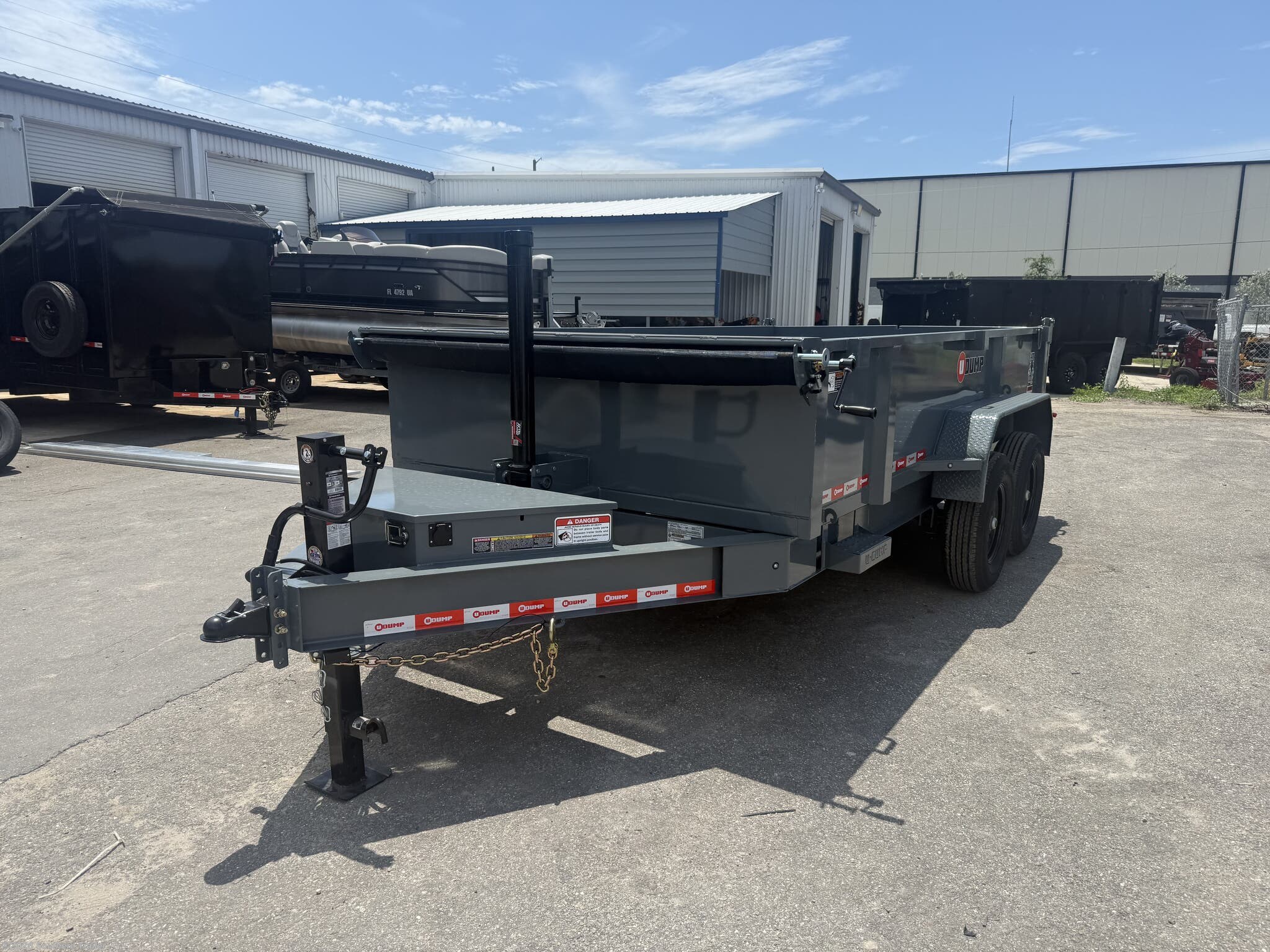 2027 U-Dump Pro Series 83X14X25 Telescopic Dump Trailer 14K GVWR
