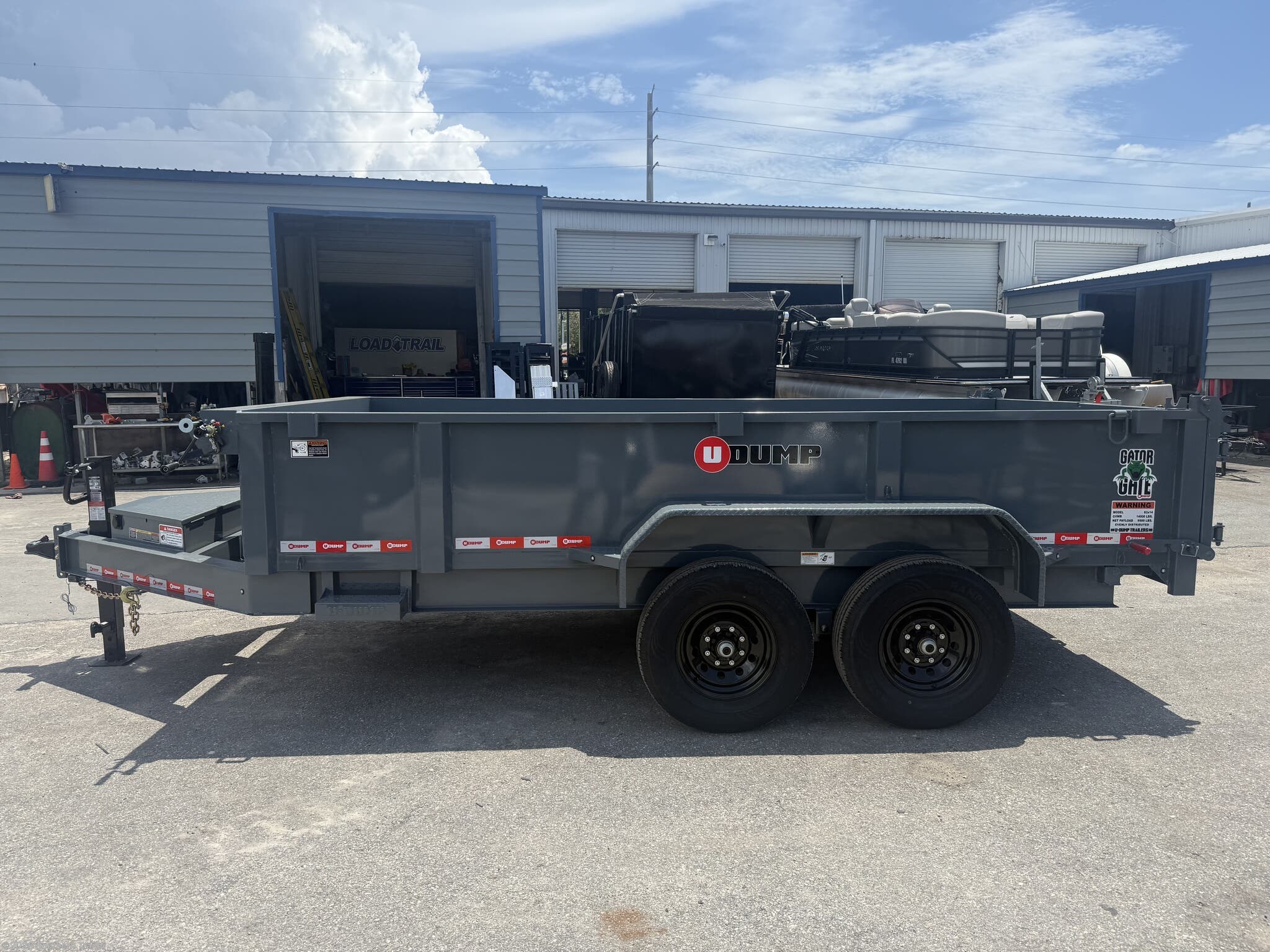 2027 Pro Series 83X14X25 Telescopic Dump Trailer 14K GVWR by U-Dump from Southern Trailer in Englewood, Florida