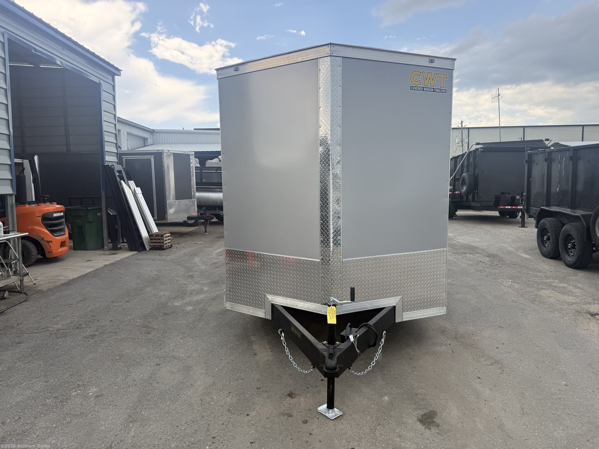 2027 Covered Wagon 7X16 Enclosed Cargo Trailer 7K GVWR - New Cargo Trailer for sale by Southern Trailer in Englewood, Florida
