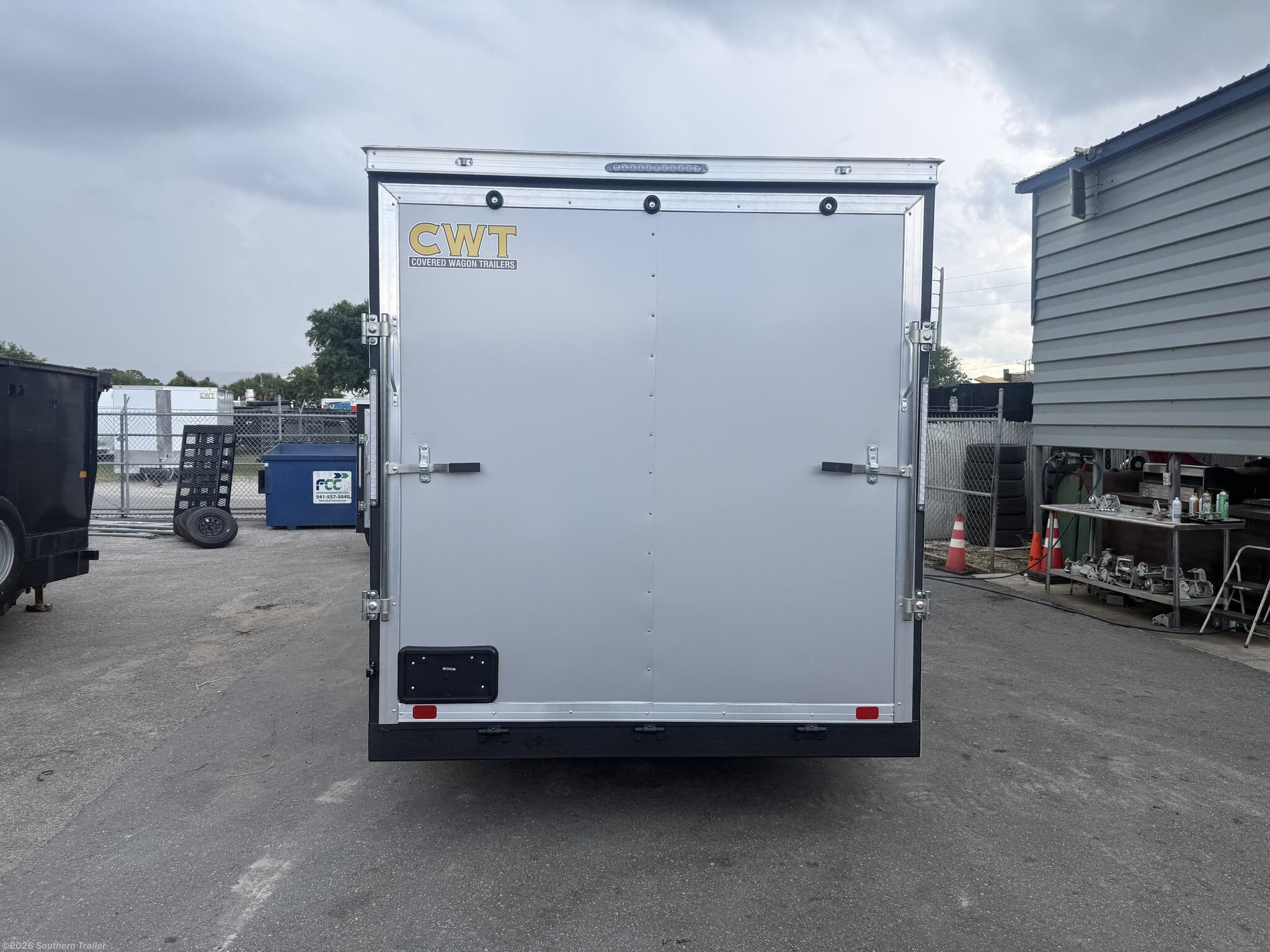 New 2027 Covered Wagon 7X16 Enclosed Cargo Trailer 7K GVWR available in Englewood, Florida