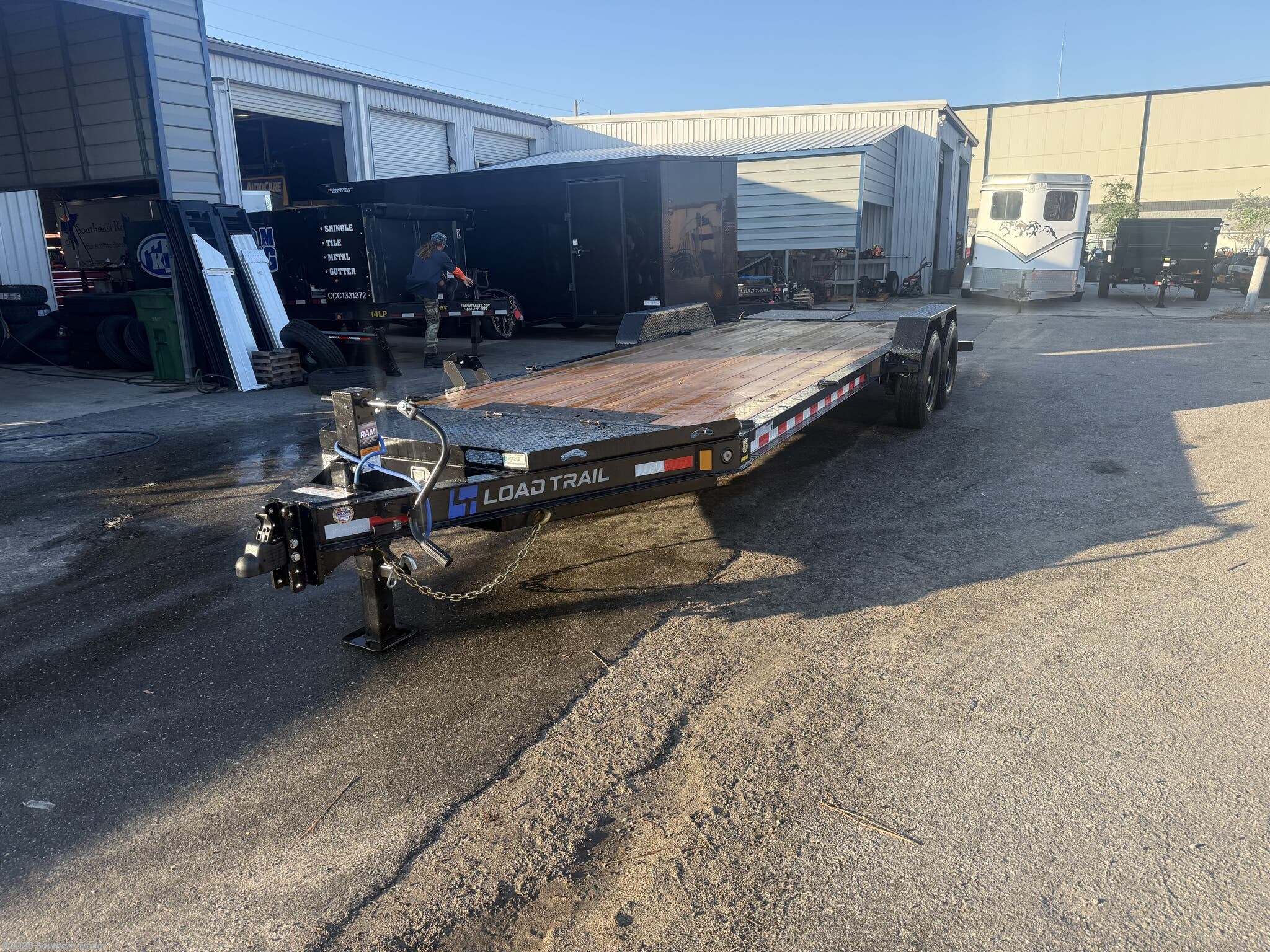 2027 Load Trail CB 83X22 Equipment Trailer w/MAX Ramps 14K GVWR