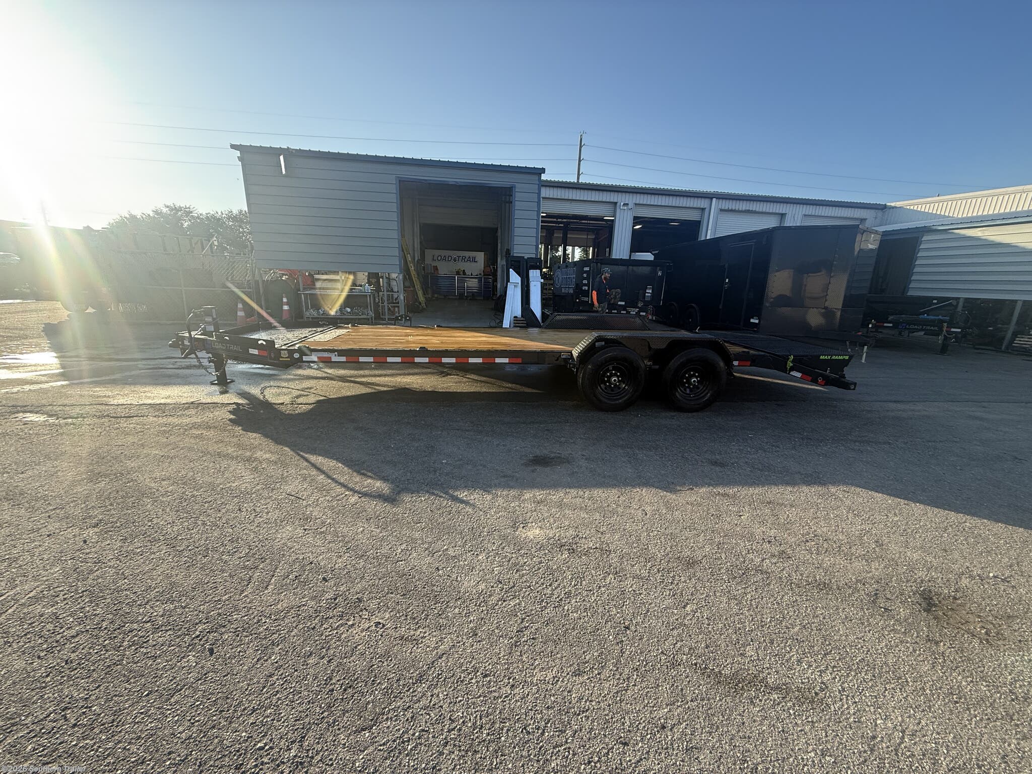2027 CB 83X22 Equipment Trailer w/MAX Ramps 14K GVWR by Load Trail from Southern Trailer in Englewood, Florida