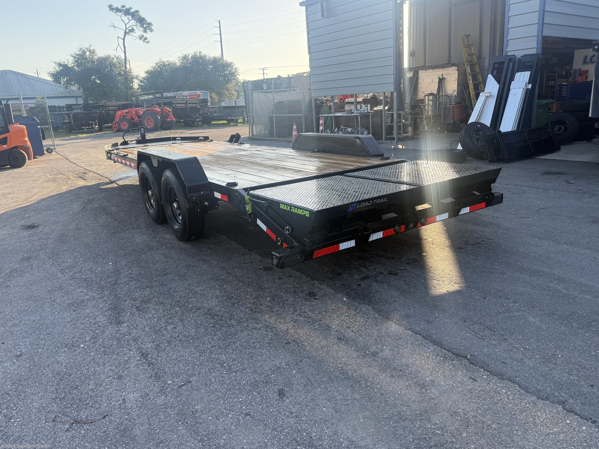 New 2027 Load Trail CB 83X22 Equipment Trailer w/MAX Ramps 14K GVWR available in Englewood, Florida
