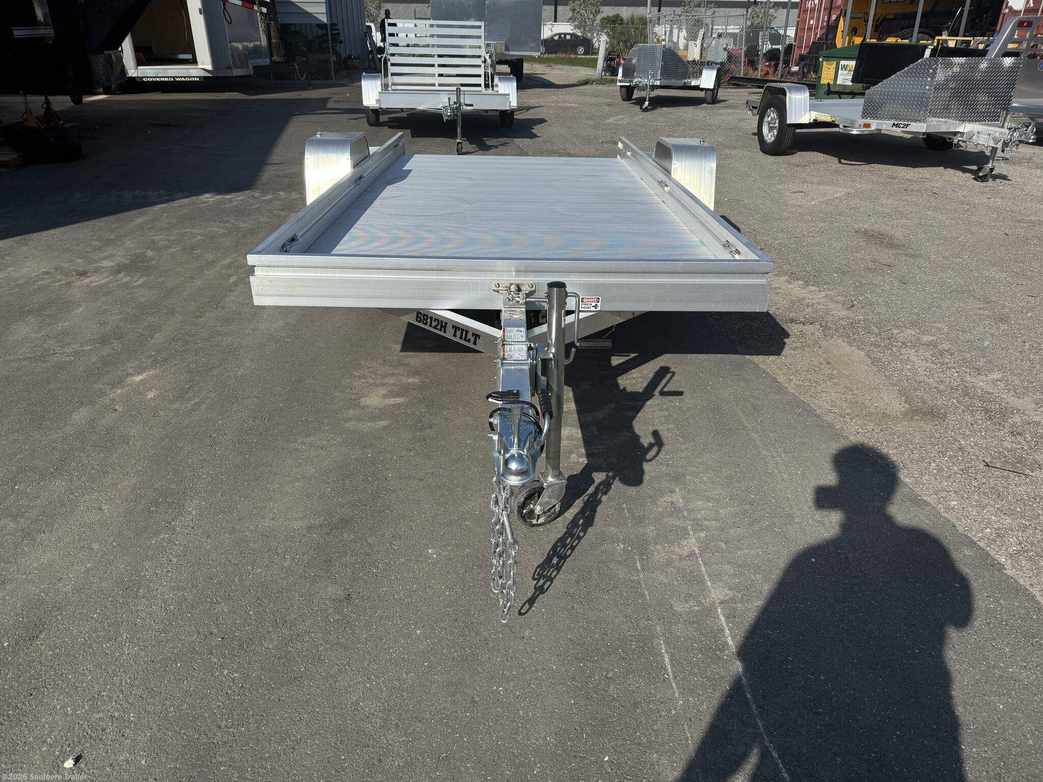 2027 6812H-TILT 12' Aluminum Tilt Trailer Utility by Aluma from Southern Trailer in Englewood, Florida