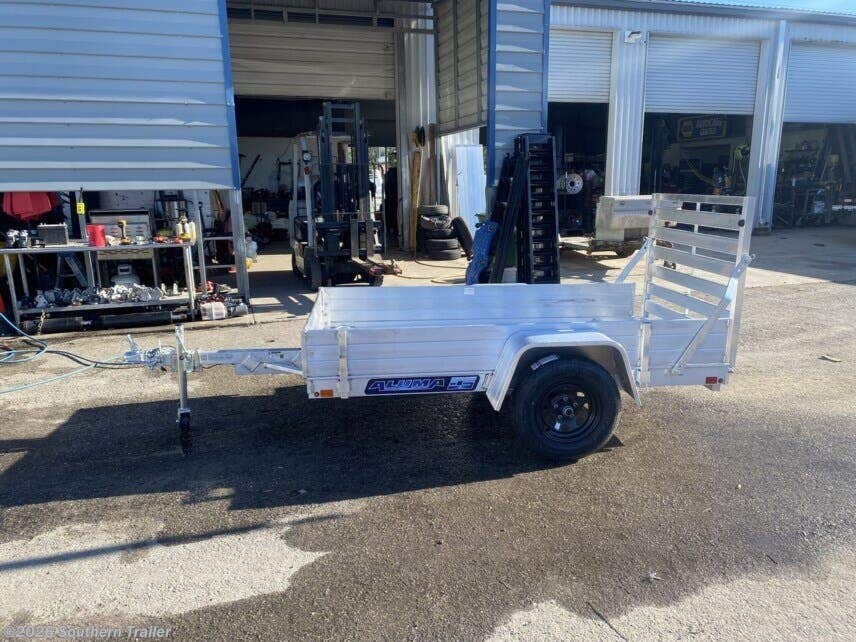 2027 548ESA-S-TG 8' Aluminum Utility Trailer with 12" Sides by Aluma from Southern Trailer in Englewood, Florida