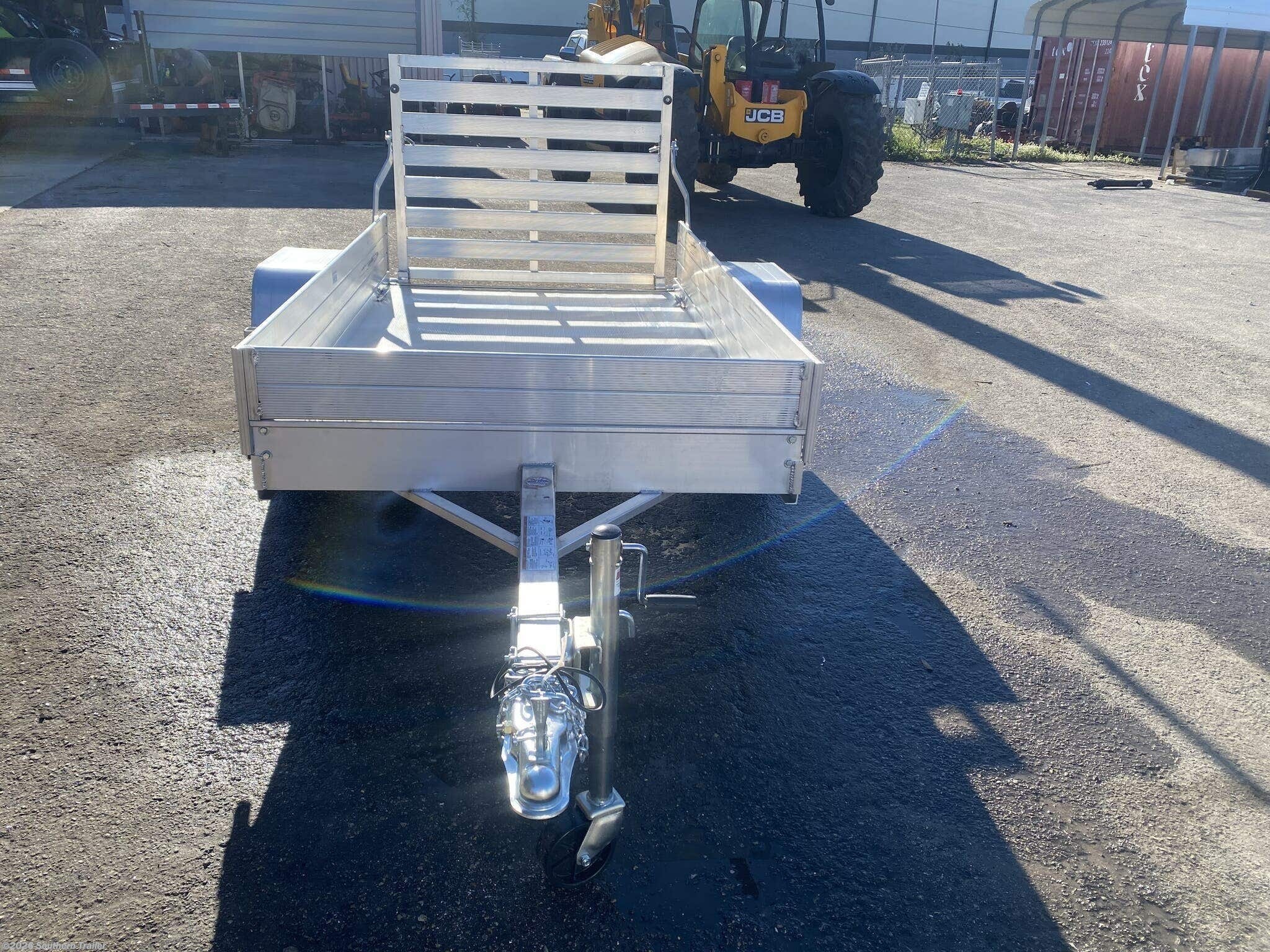 New 2027 Aluma 548ESA-S-TG 8' Aluminum Utility Trailer with 12" Sides available in Englewood, Florida