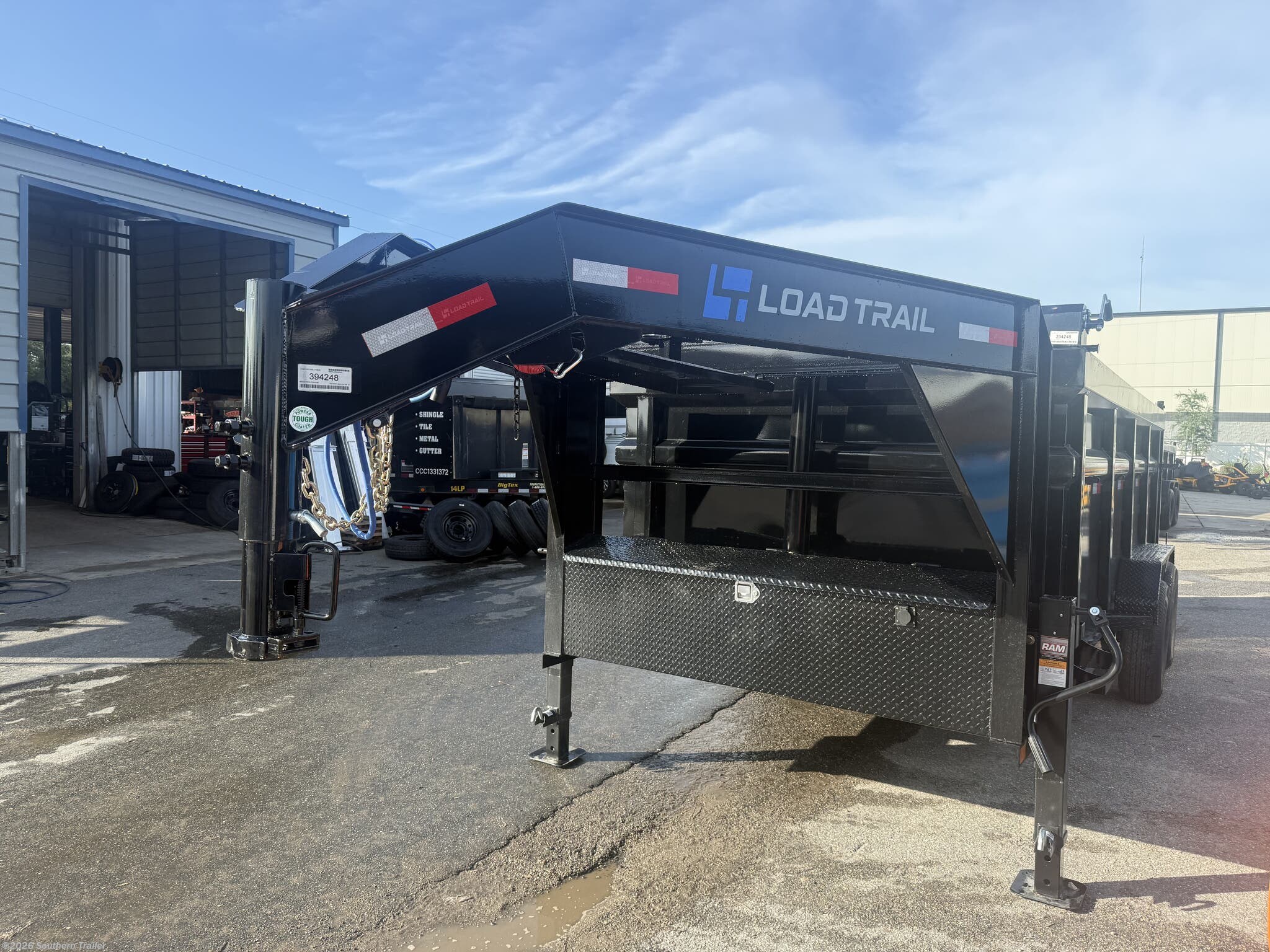 2027 Load Trail DG 83X14X3 Gooseneck Low Pro Dump Trailer 14K GVWR - New Dump Trailer for sale by Southern Trailer in Englewood, Florida