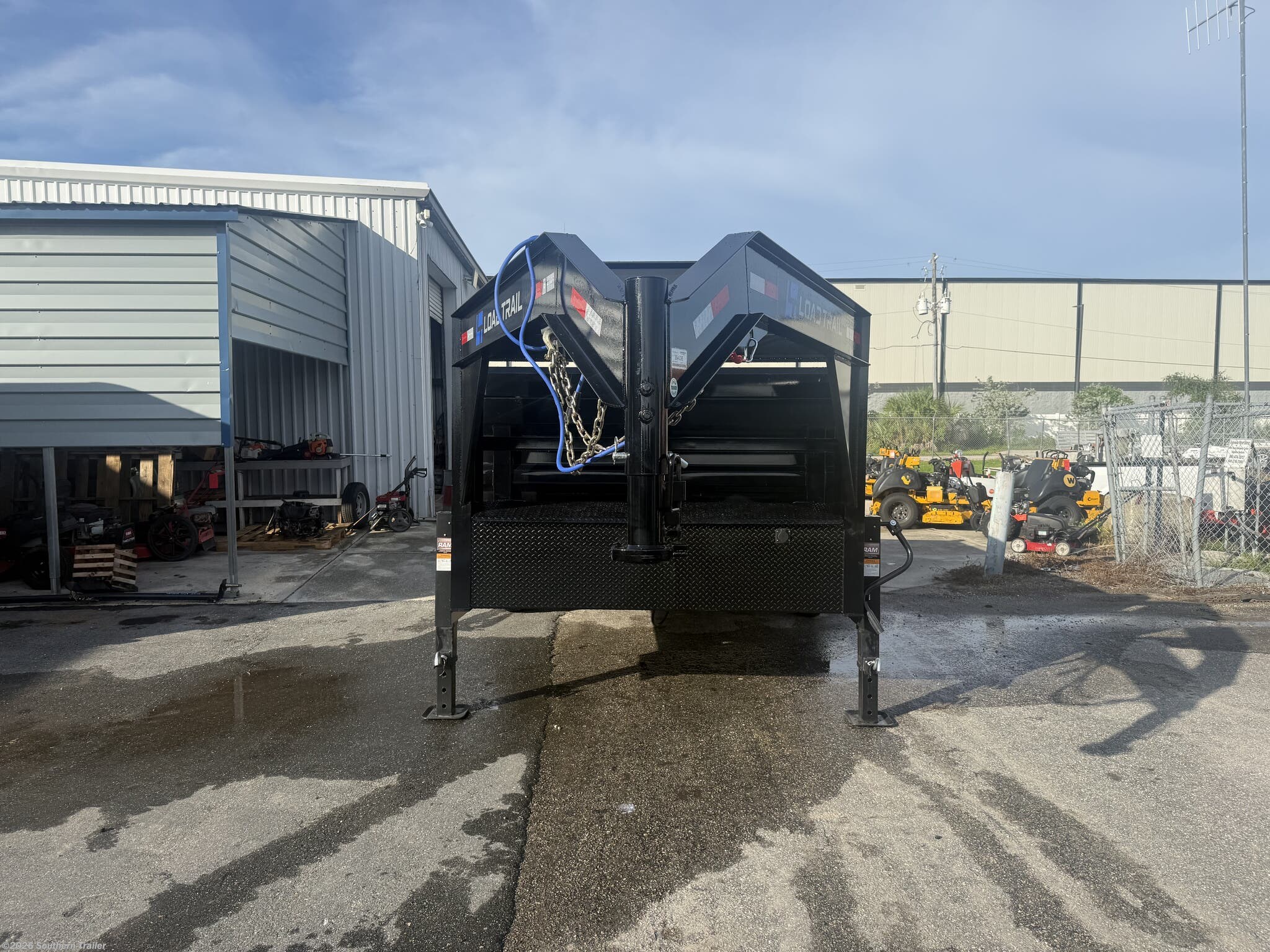 New 2027 Load Trail DG 83X14X3 Gooseneck Low Pro Dump Trailer 14K GVWR available in Englewood, Florida