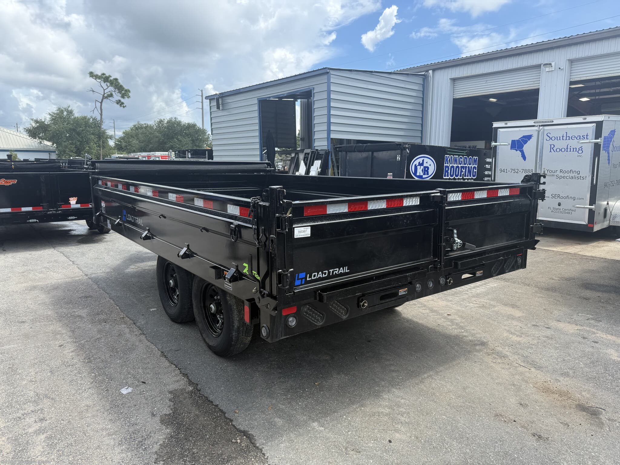 New 2027 Load Trail DZ 96X14X18" Deckover Dump Trailer 14K GVWR available in Englewood, Florida