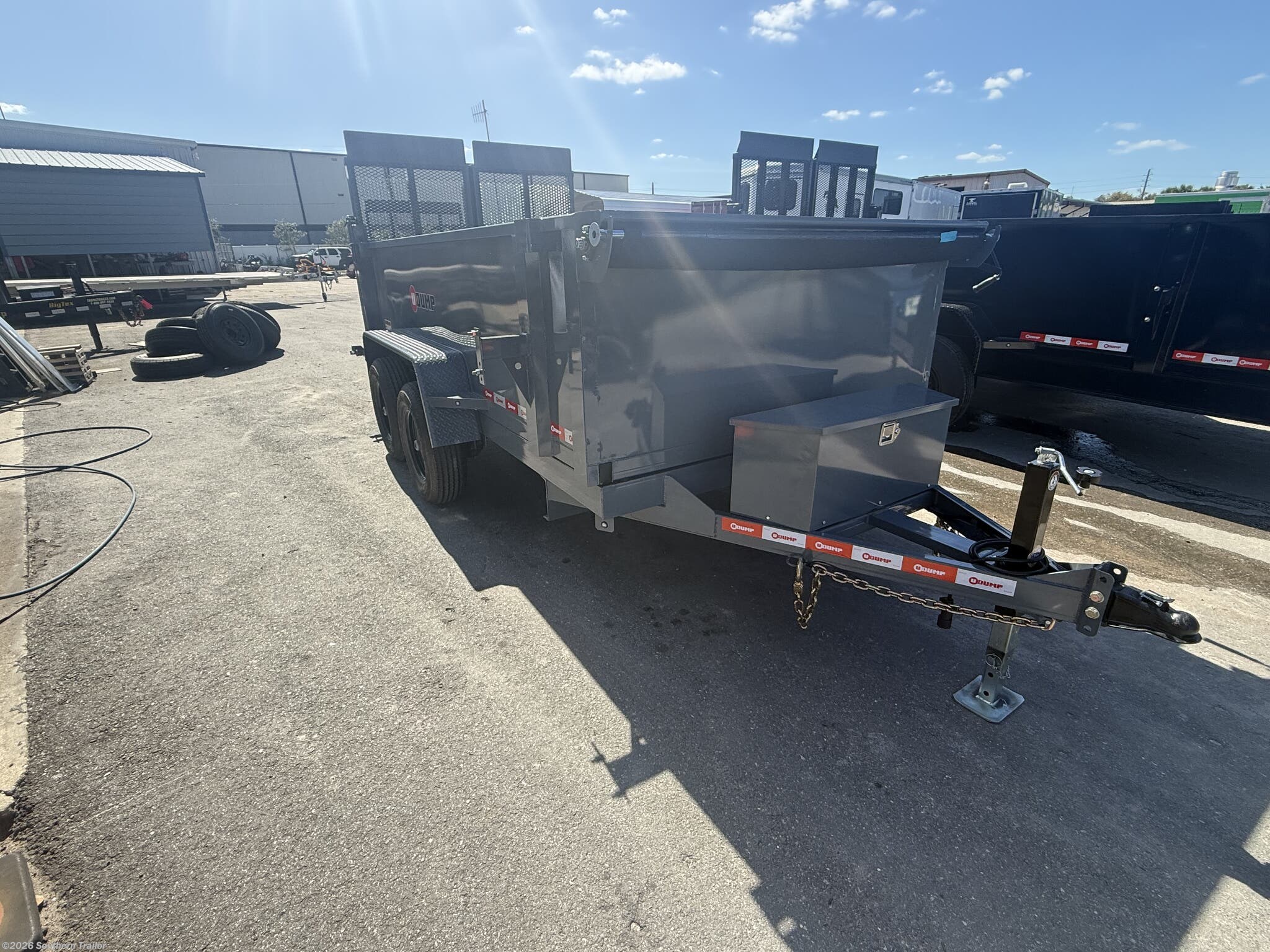 2027 U-Dump 6X12 Dump Trailer 9990 GVWR 31" Sides