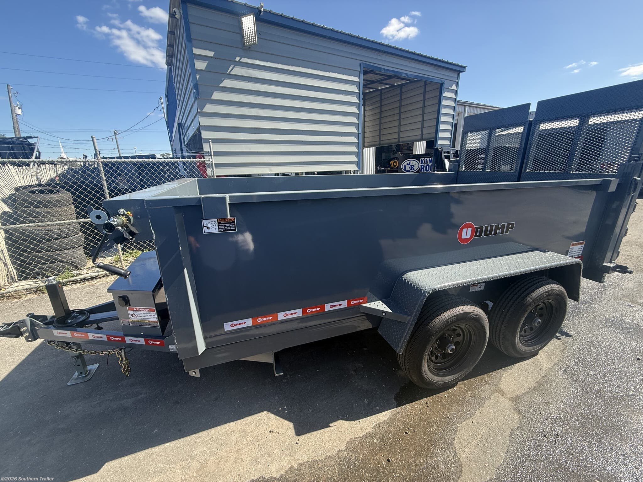 New 2027 U-Dump 6X12 Dump Trailer 9990 GVWR 31" Sides available in Englewood, Florida