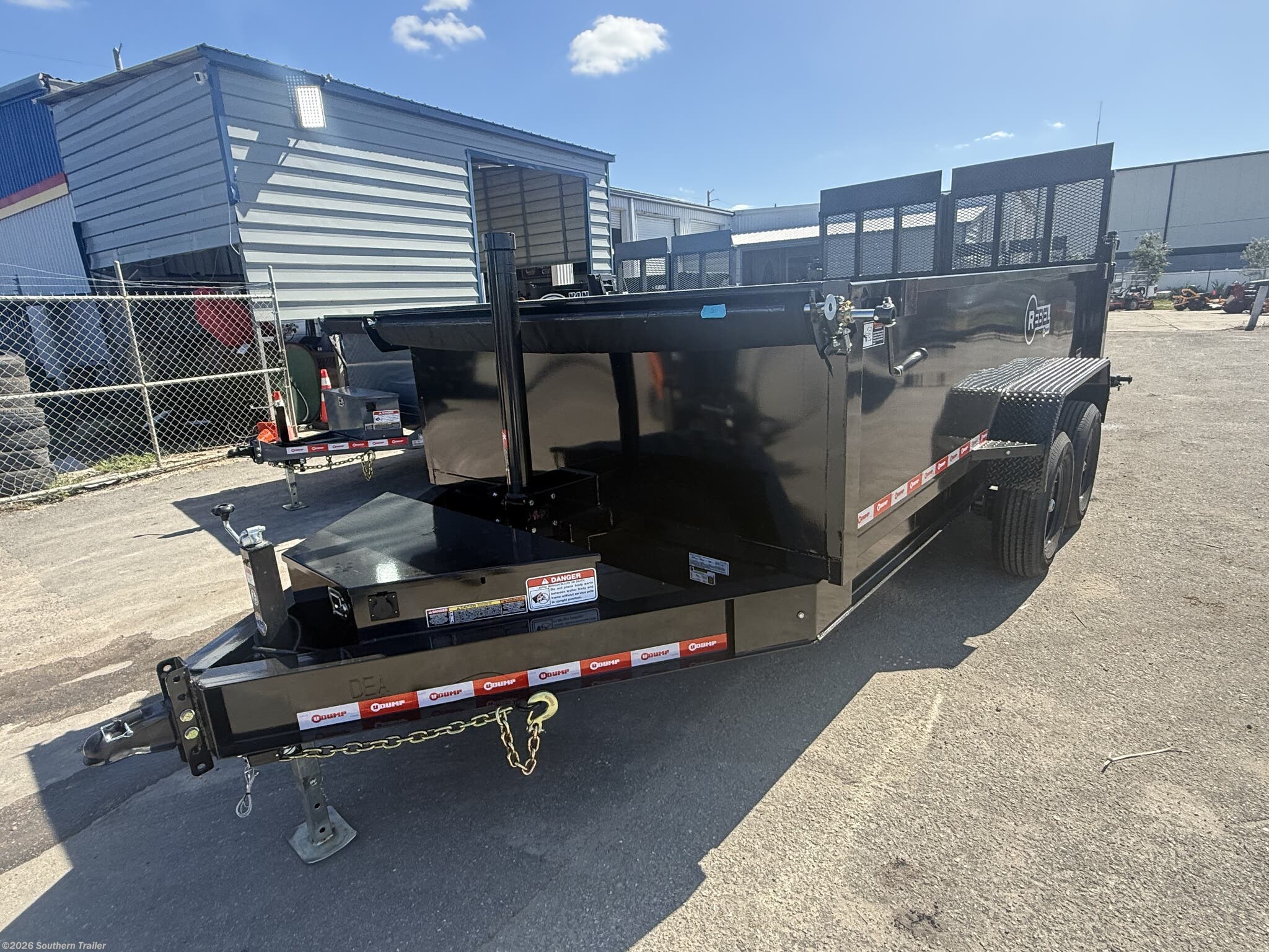 2027 U-Dump 83X14X31" I-Beam Telescopic Dump 14K GVWR - New Dump Trailer for sale by Southern Trailer in Englewood, Florida