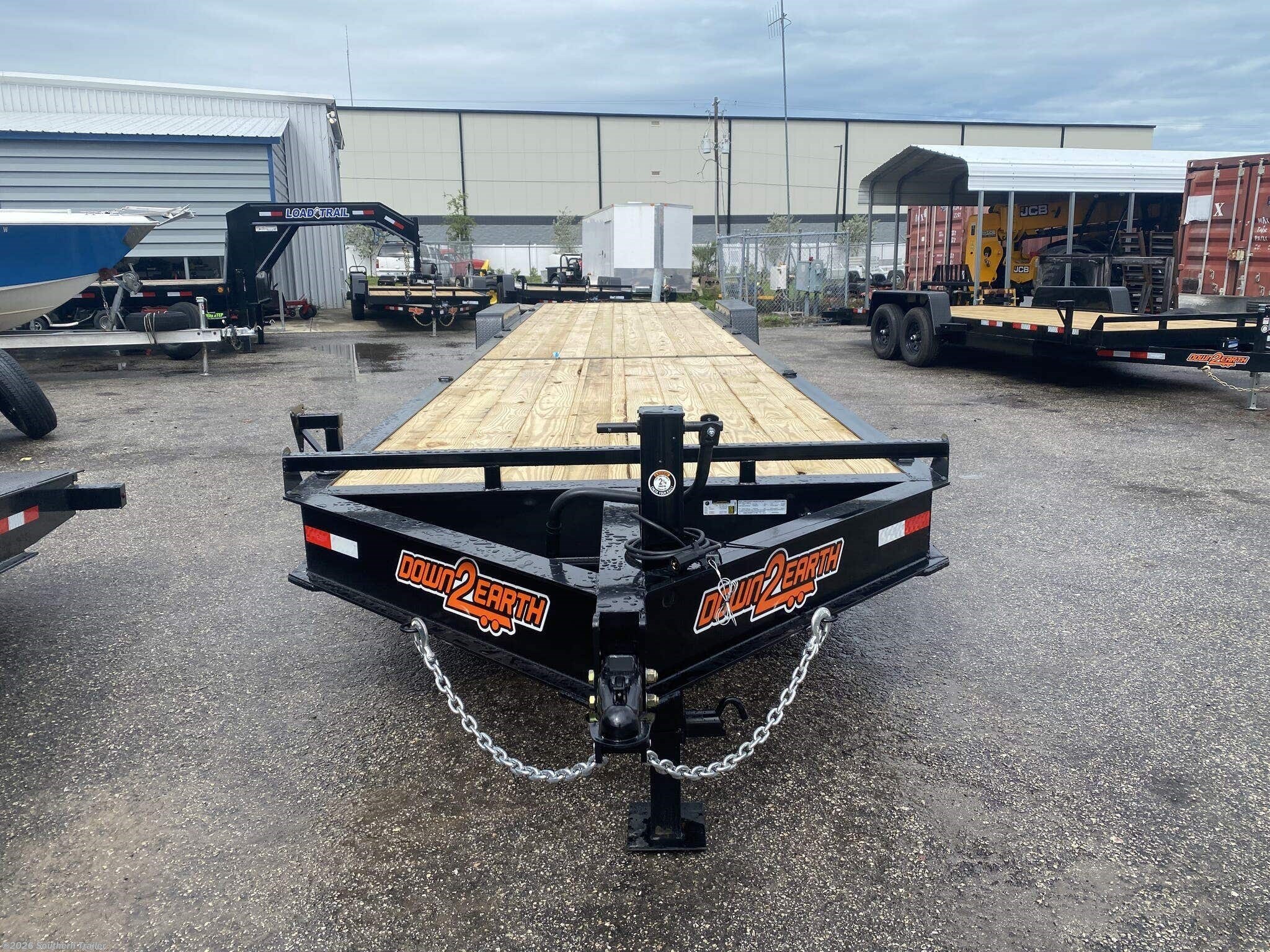 2027 82X36 Wood Two Car Hauler Trailer 14K GVWR by Down 2 Earth from Southern Trailer in Englewood, Florida