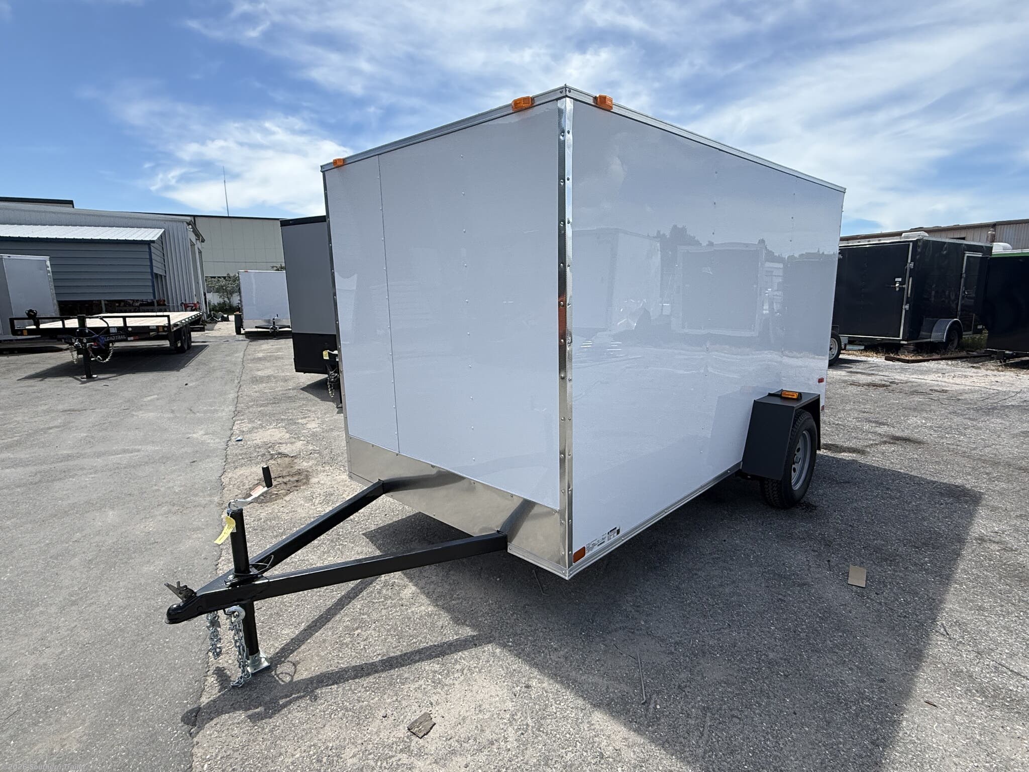 2027 6X12 Single Axle Enclosed Economy Trailer 2990 GVW by Covered Wagon from Southern Trailer in Englewood, Florida