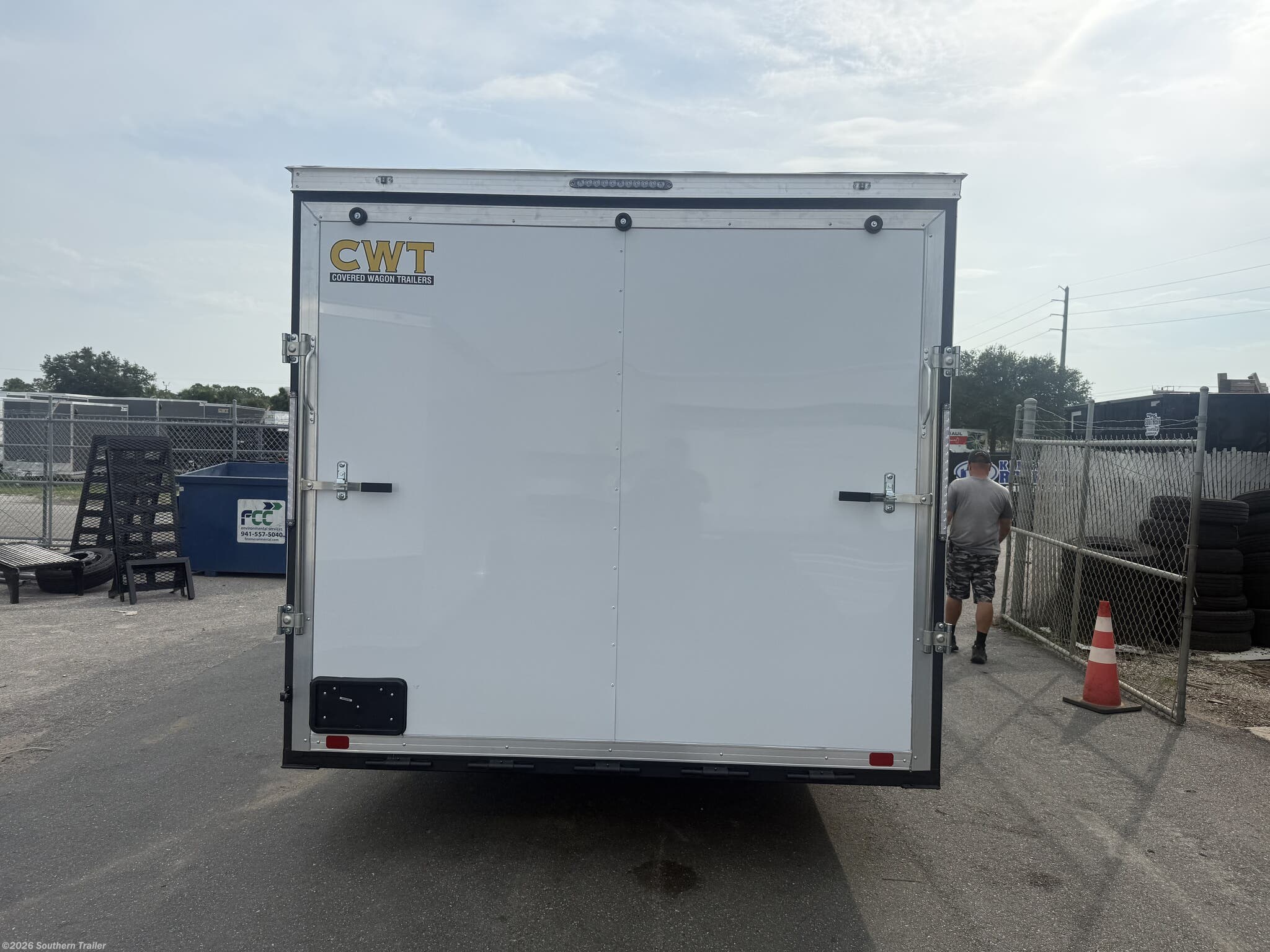 New 2027 Covered Wagon 8.5X24 Extra Tall Enclosed Cargo Trailer 9990 GVWR available in Englewood, Florida