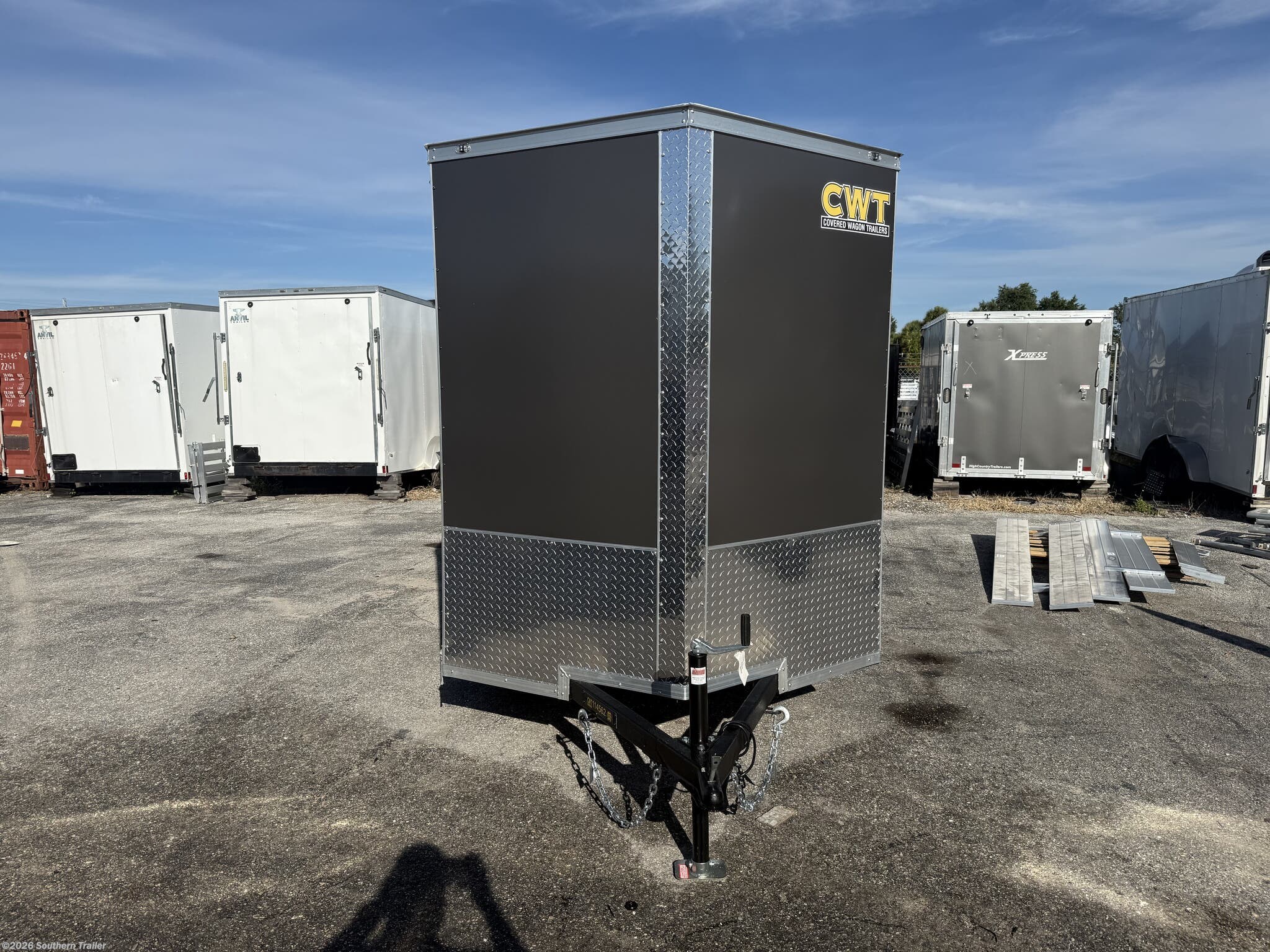 2027 Covered Wagon 6X12 Single Axle Enclosed Cargo Trailer 2990 GVWR - New Cargo Trailer for sale by Southern Trailer in Englewood, Florida